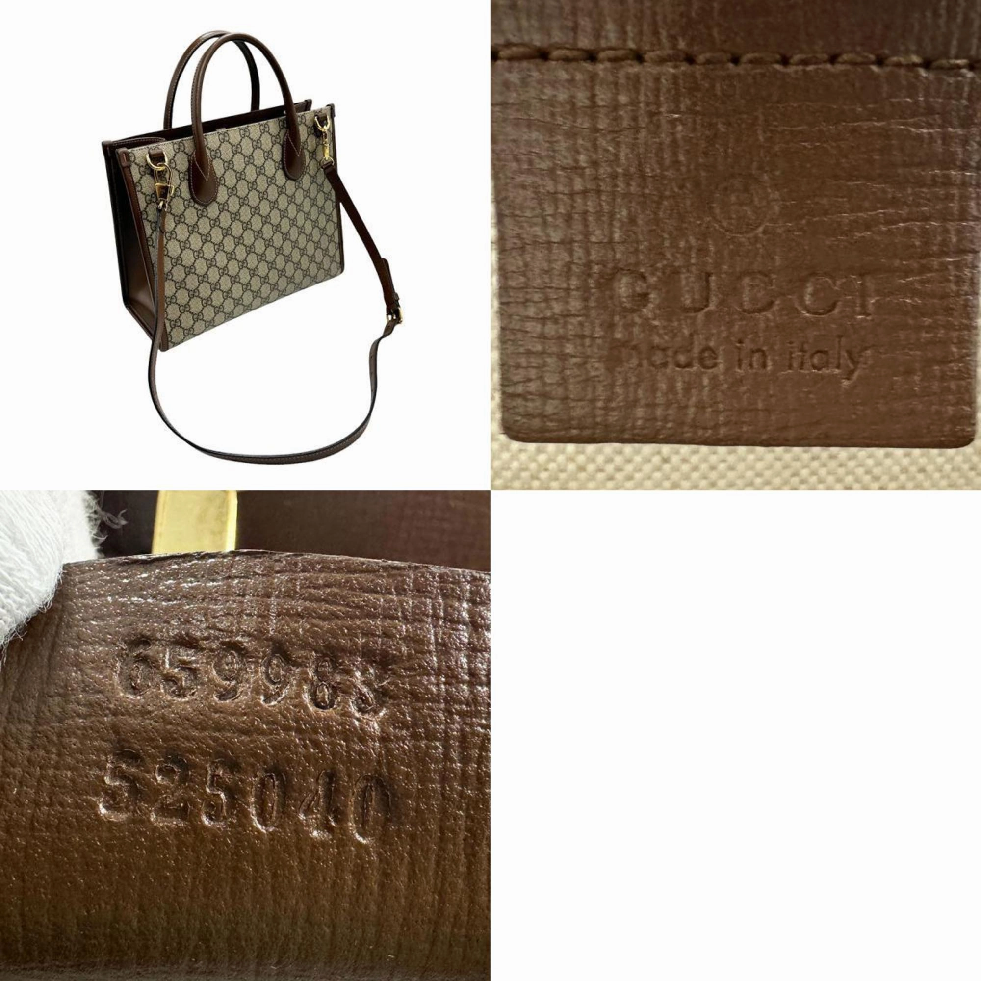 Gucci   Pvc Handbag Shoulder Bag Tote Bag (Pre-Owned)