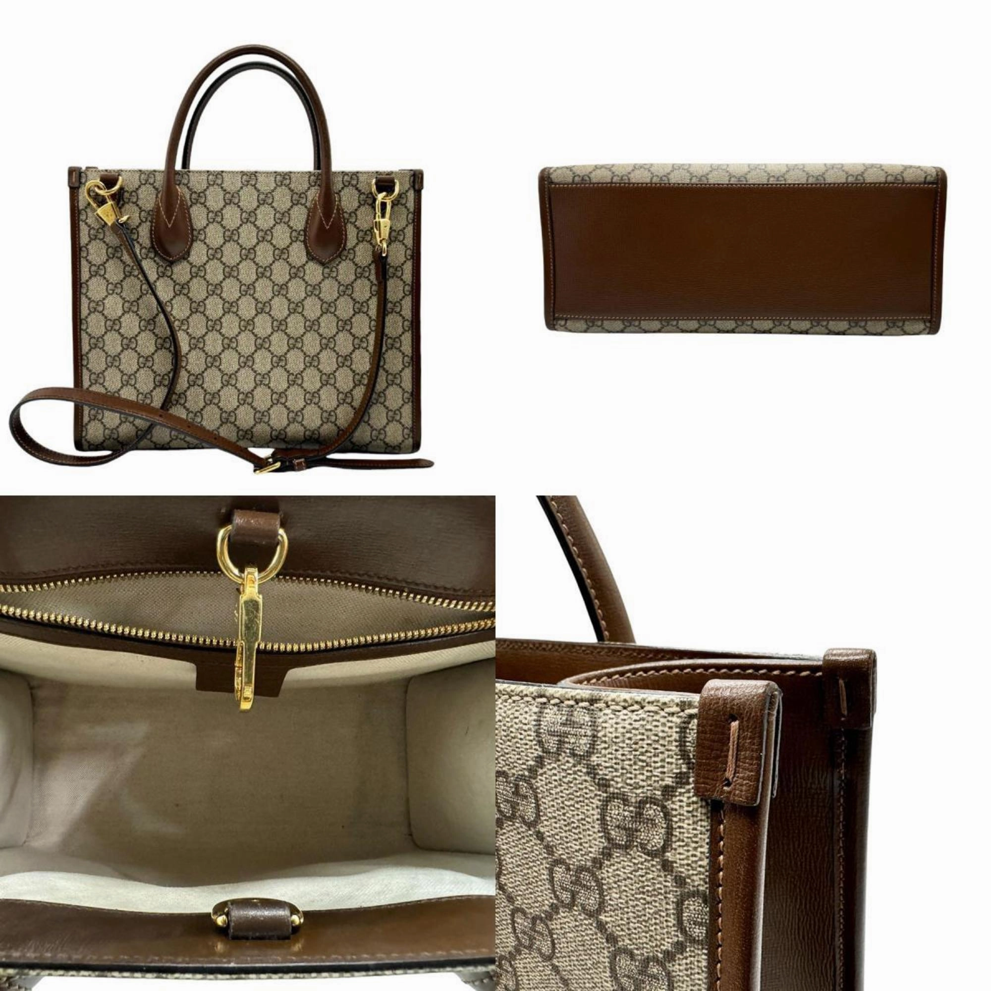 Gucci   Pvc Handbag Shoulder Bag Tote Bag (Pre-Owned)