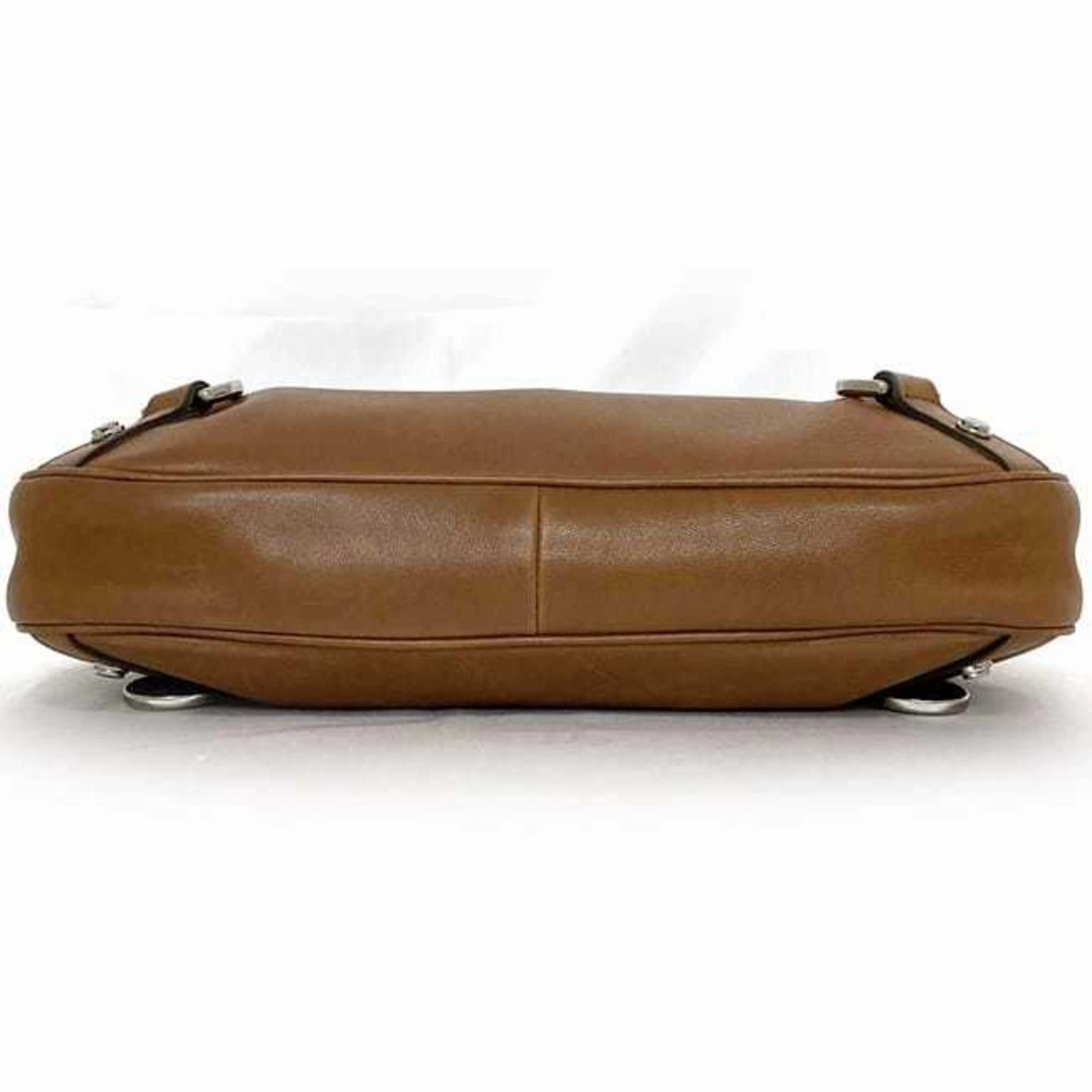 Gucci Abbey  Leather Shoulder Bag (Pre-Owned)