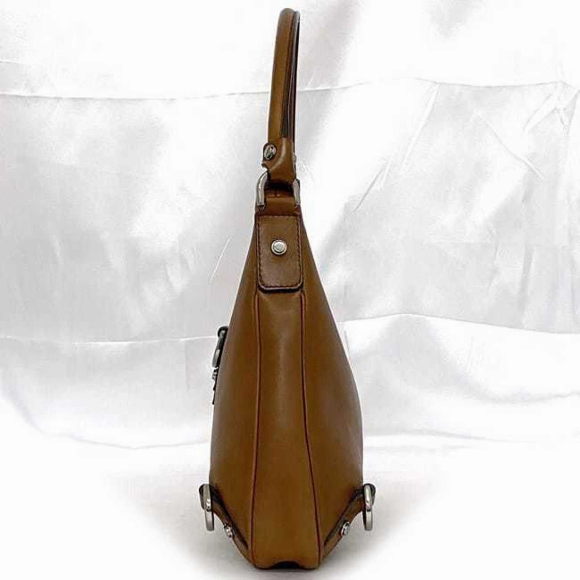 Gucci Abbey  Leather Shoulder Bag (Pre-Owned)