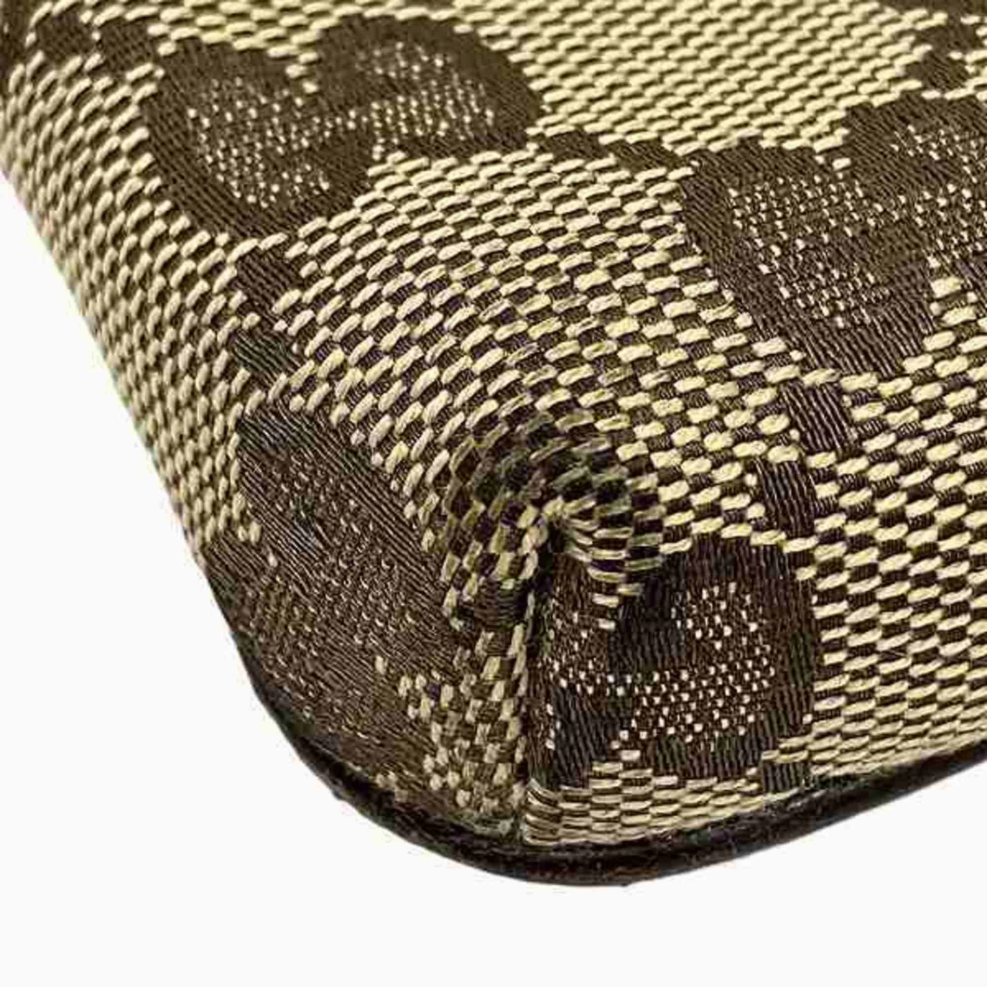 Gucci  Canvas Leather Pochette Shoulder Bag (Pre-Owned)