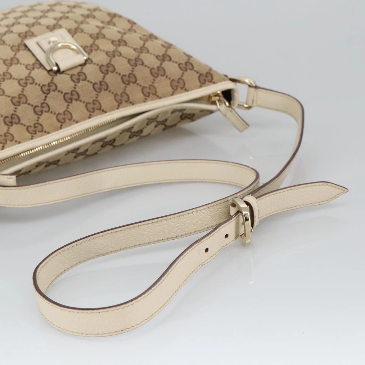 Gucci  Canvas Shoulder Bag (Pre-Owned)