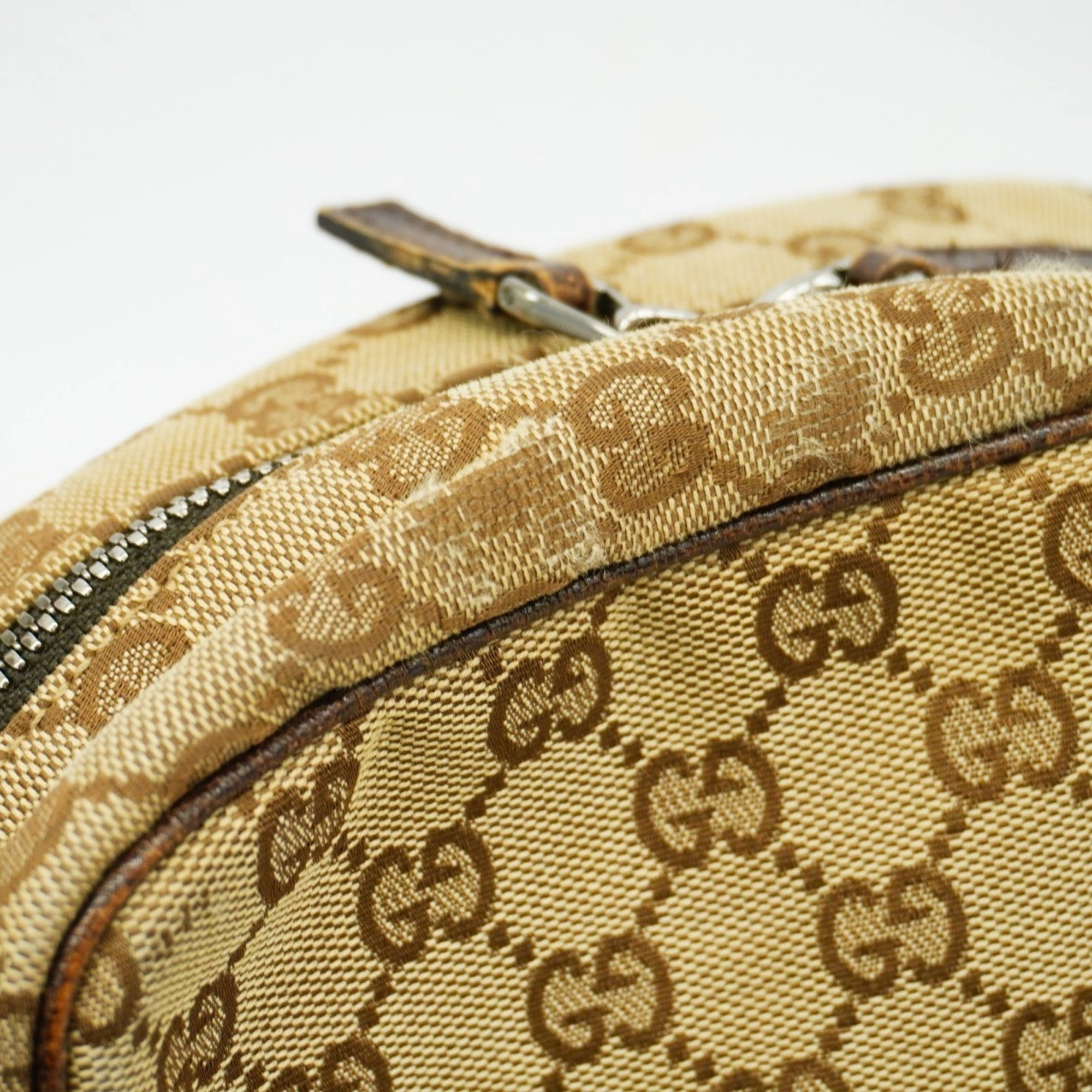 Gucci  Canvas Shoulder Bag (Pre-Owned)