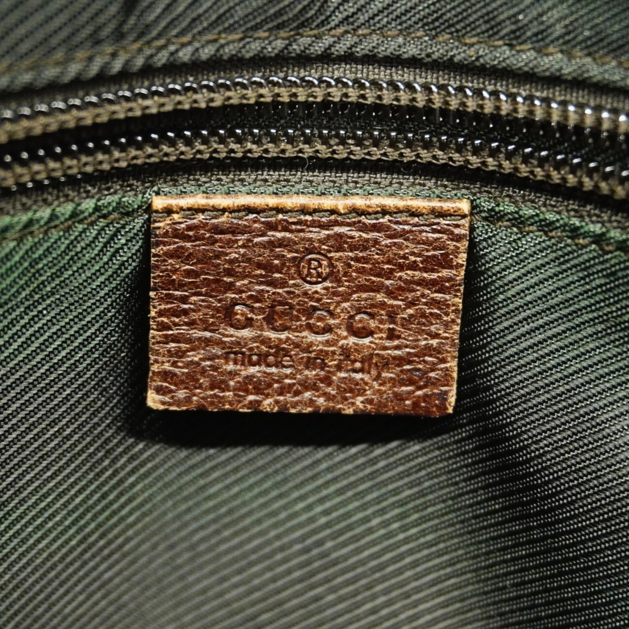 Gucci  Canvas Shoulder Bag (Pre-Owned)