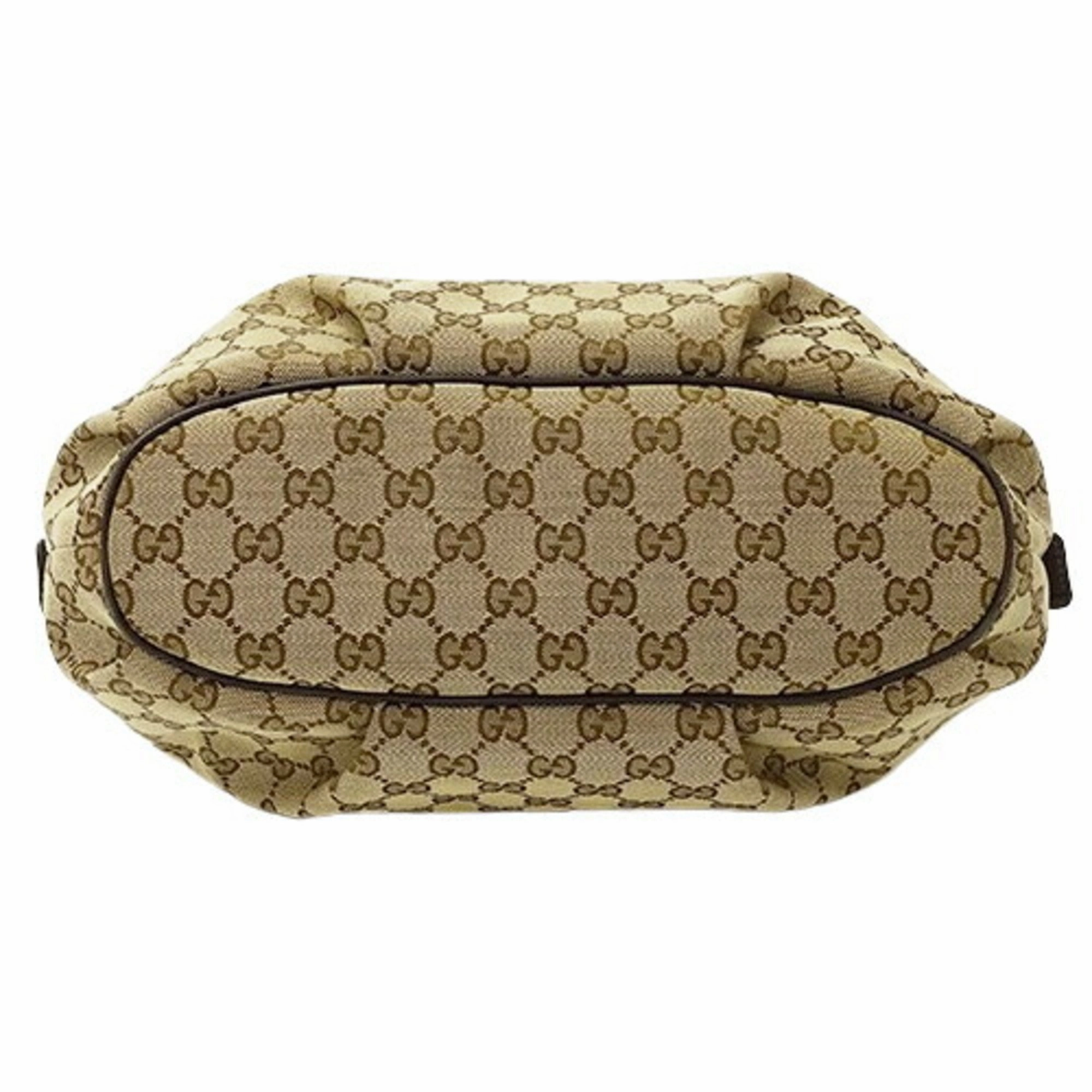 Gucci Gg Canvas   Gg Canvas Shoulder Bag (Pre-Owned)