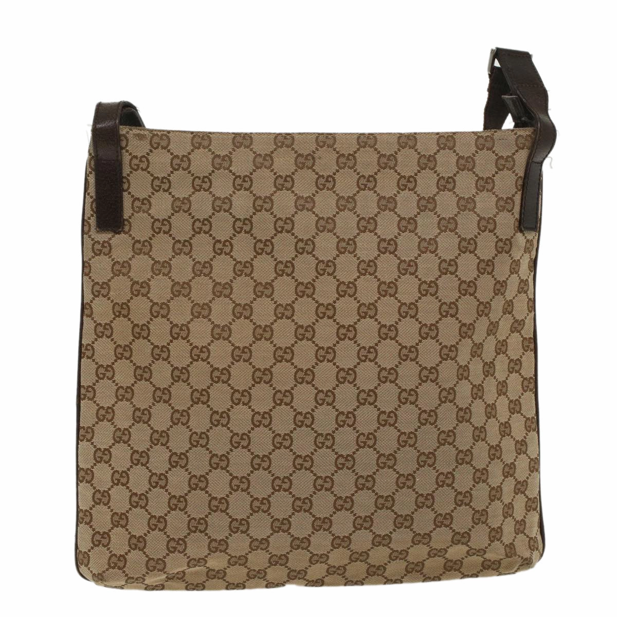 Gucci Gg Canvas  Canvas Shoulder Bag (Pre-Owned)