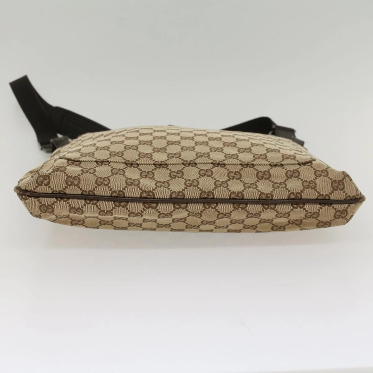 Gucci Gg Canvas  Canvas Shoulder Bag (Pre-Owned)