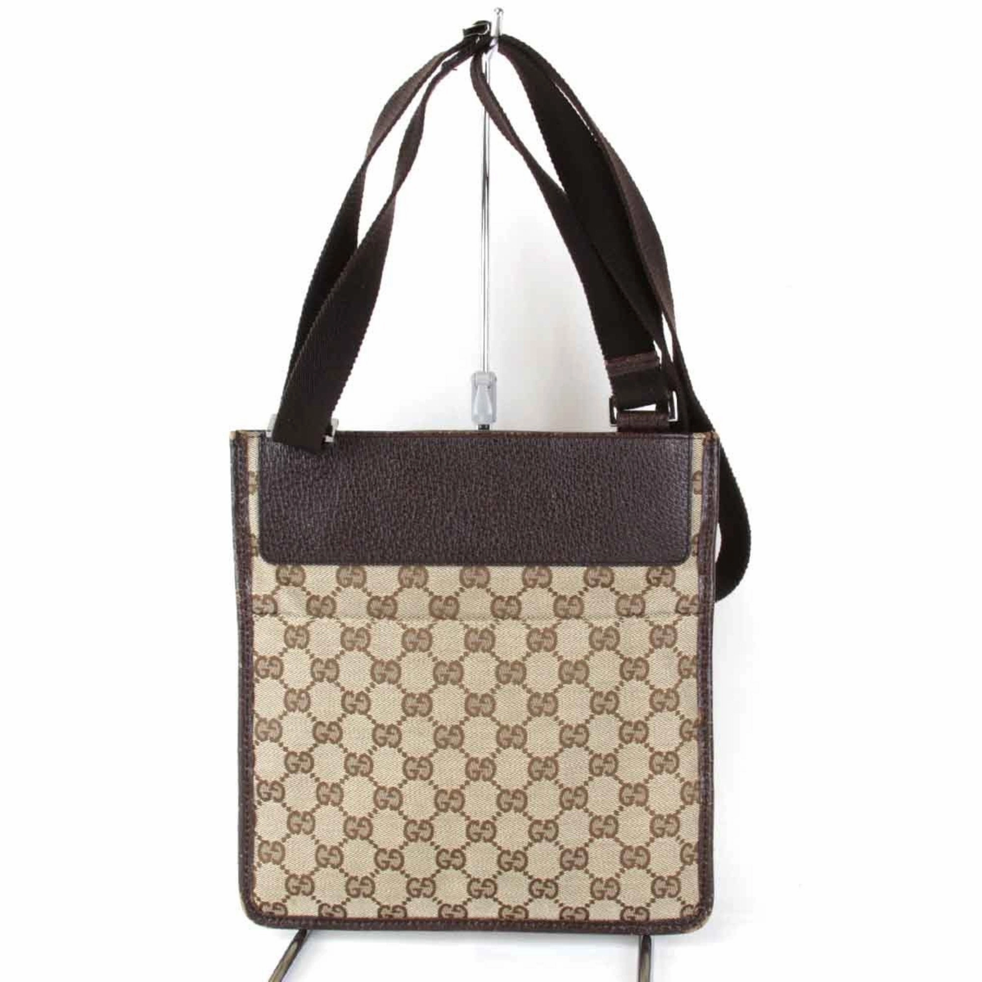 Gucci Gg Canvas  Gg Canvas Shoulder Bag (Pre-Owned)