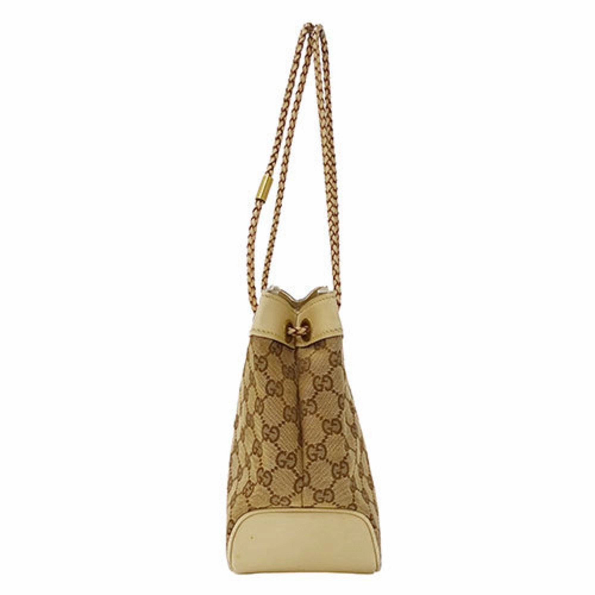 Gucci  Gg Canvas Handbag Shoulder Bag (Pre-Owned)