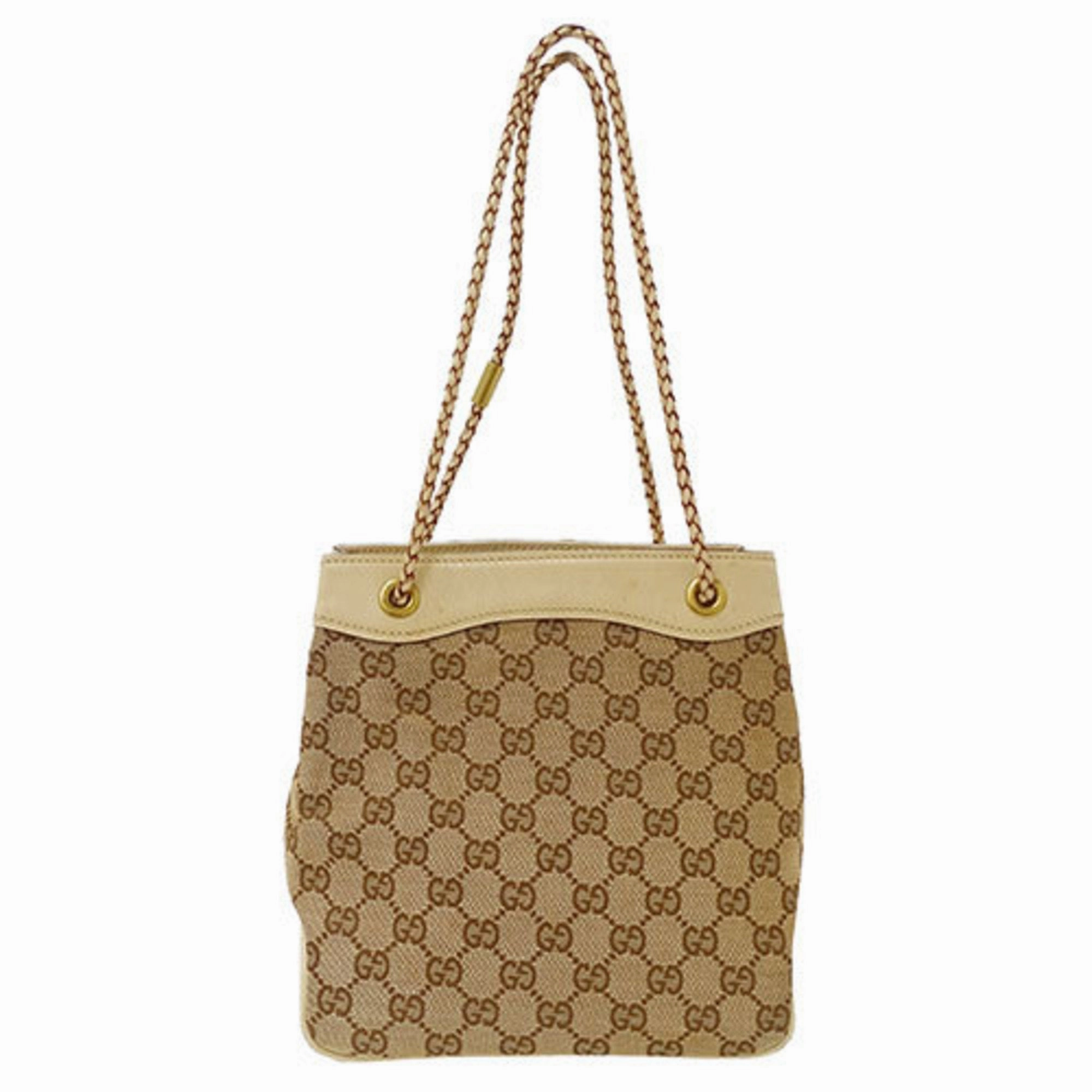 Gucci  Gg Canvas Handbag Shoulder Bag (Pre-Owned)