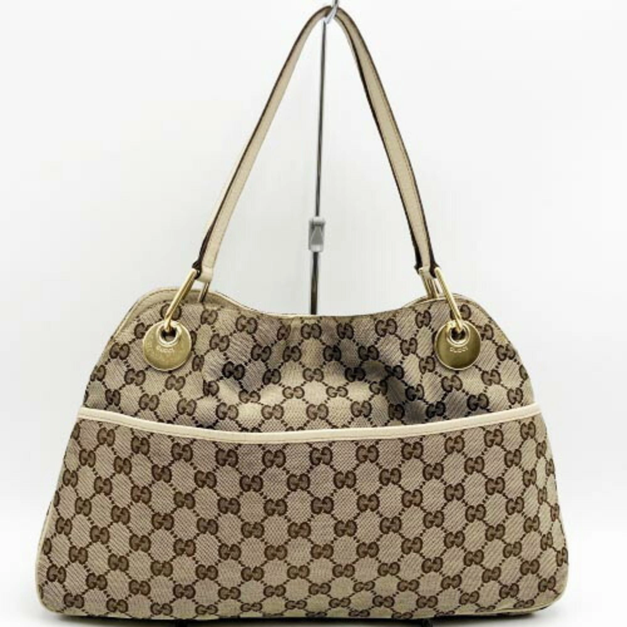 Gucci  Gg Canvas Handbag Shoulder Bag (Pre-Owned)