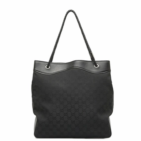 Gucci  Gg Canvas Leather Shoulder Bag Tote Bag (Pre-Owned)