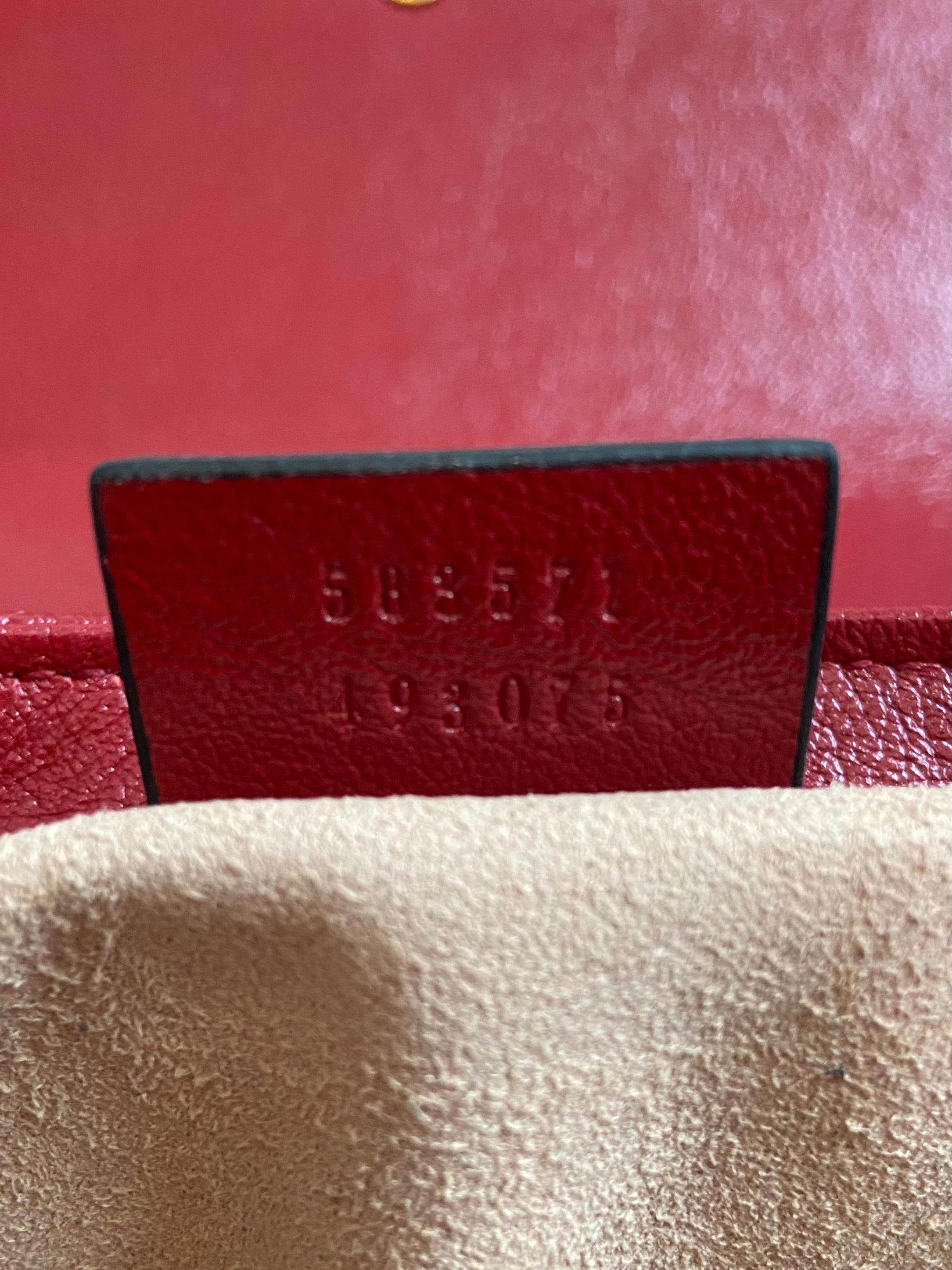 Gucci GG Marmont Mini Top Handle Crossbody Bag