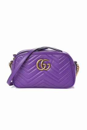 Gucci GG Marmont Small Matelass?? Leather Shoulder Bag