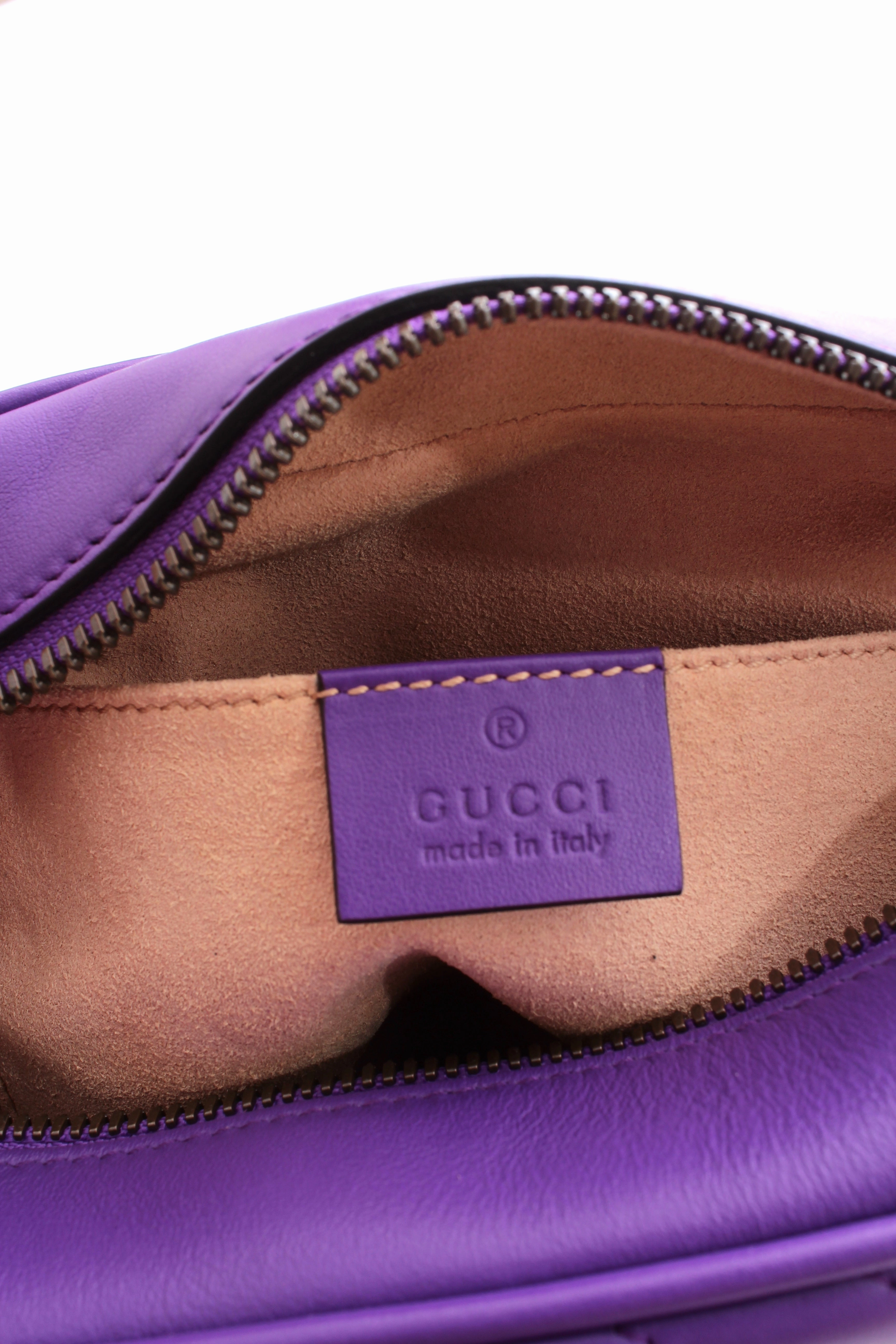 Gucci GG Marmont Small Matelass?? Leather Shoulder Bag