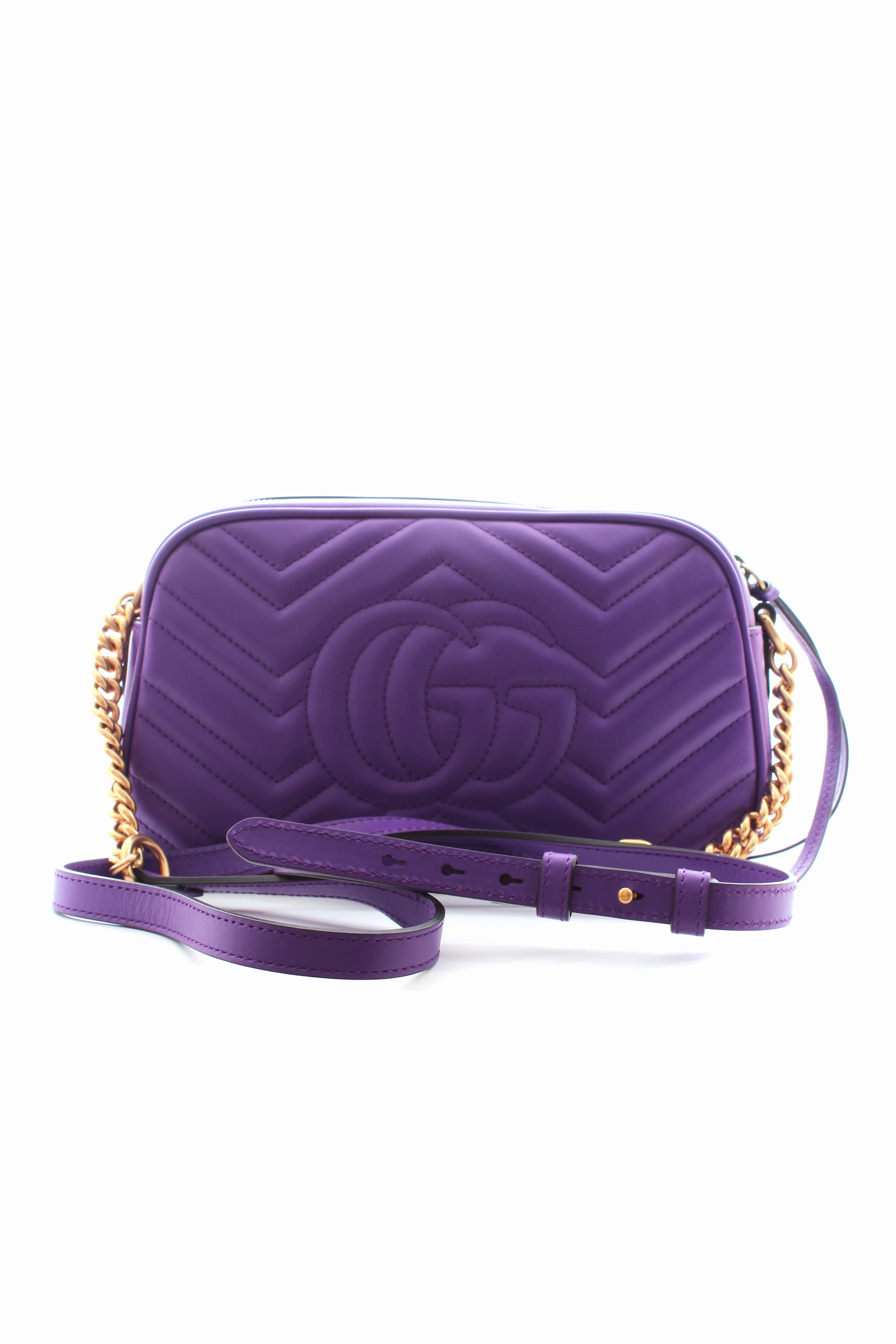 Gucci GG Marmont Small Matelass?? Leather Shoulder Bag