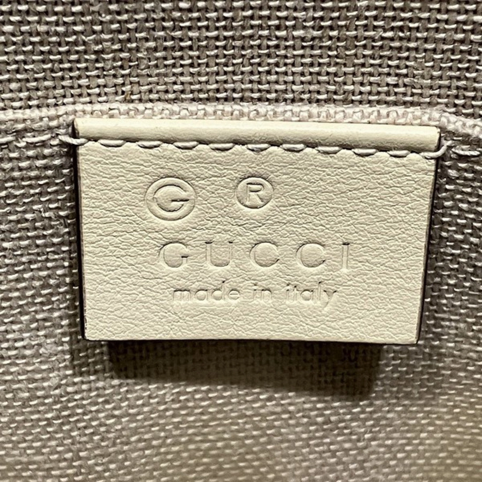 Gucci  Leather Handbag Shoulder Bag (Pre-Owned)
