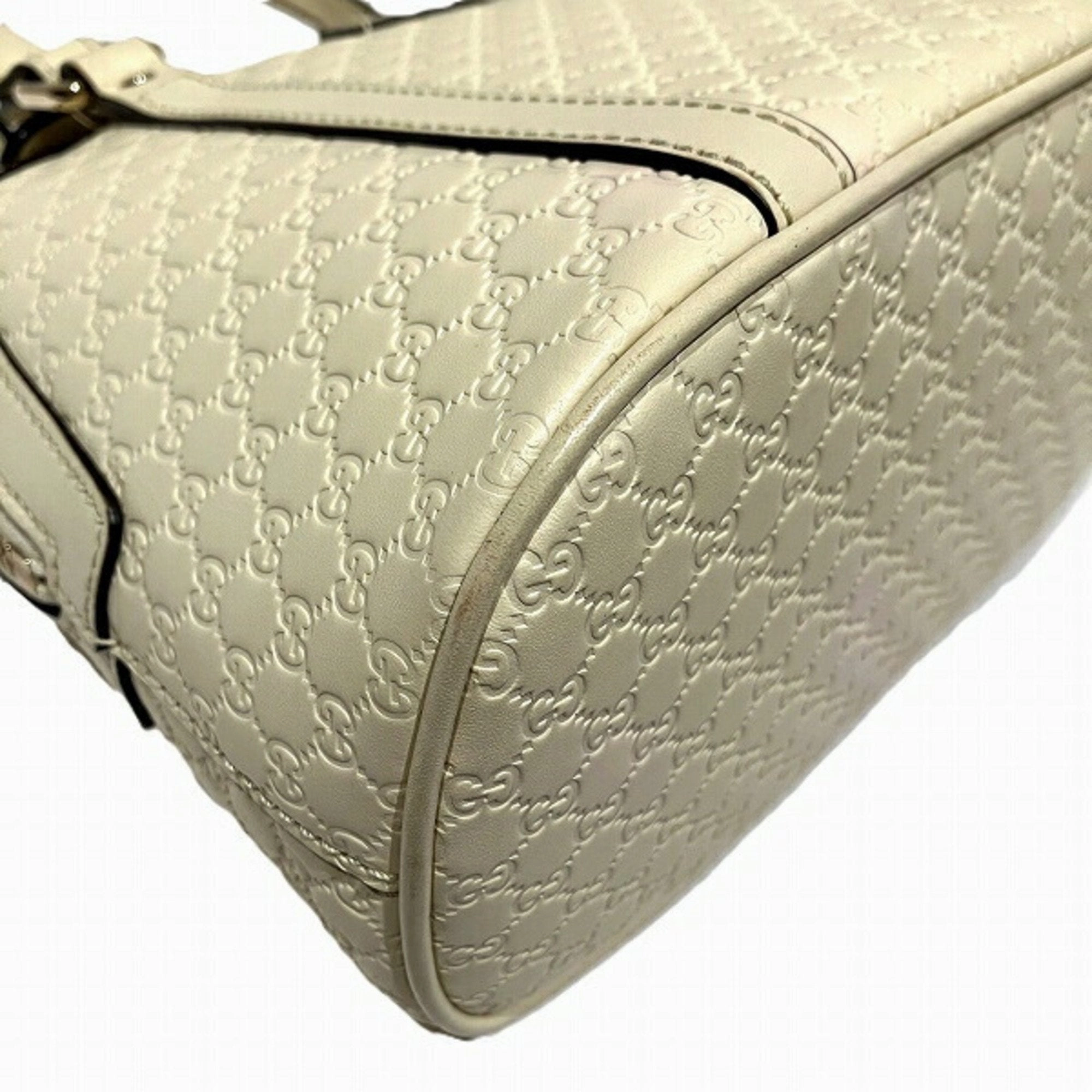 Gucci  Leather Handbag Shoulder Bag (Pre-Owned)