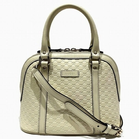 Gucci  Leather Handbag Shoulder Bag (Pre-Owned)