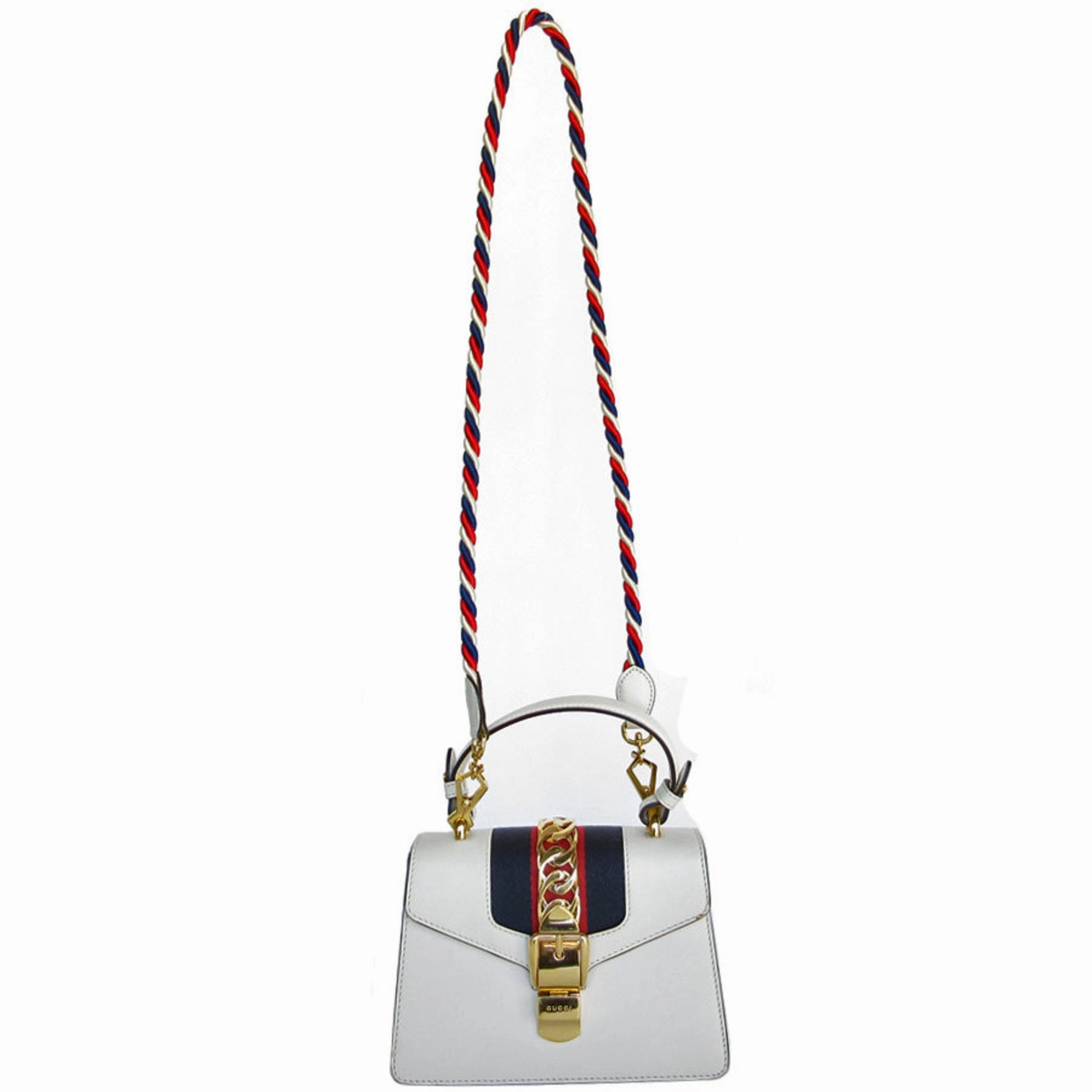 Gucci  Leather Handbag Shoulder Bag (Pre-Owned)