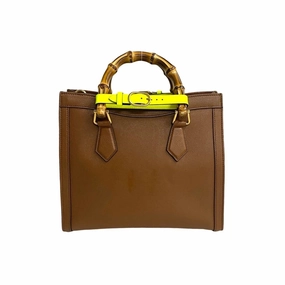Gucci  Leather Handbag Shoulder Bag Tote Bag (Pre-Owned)