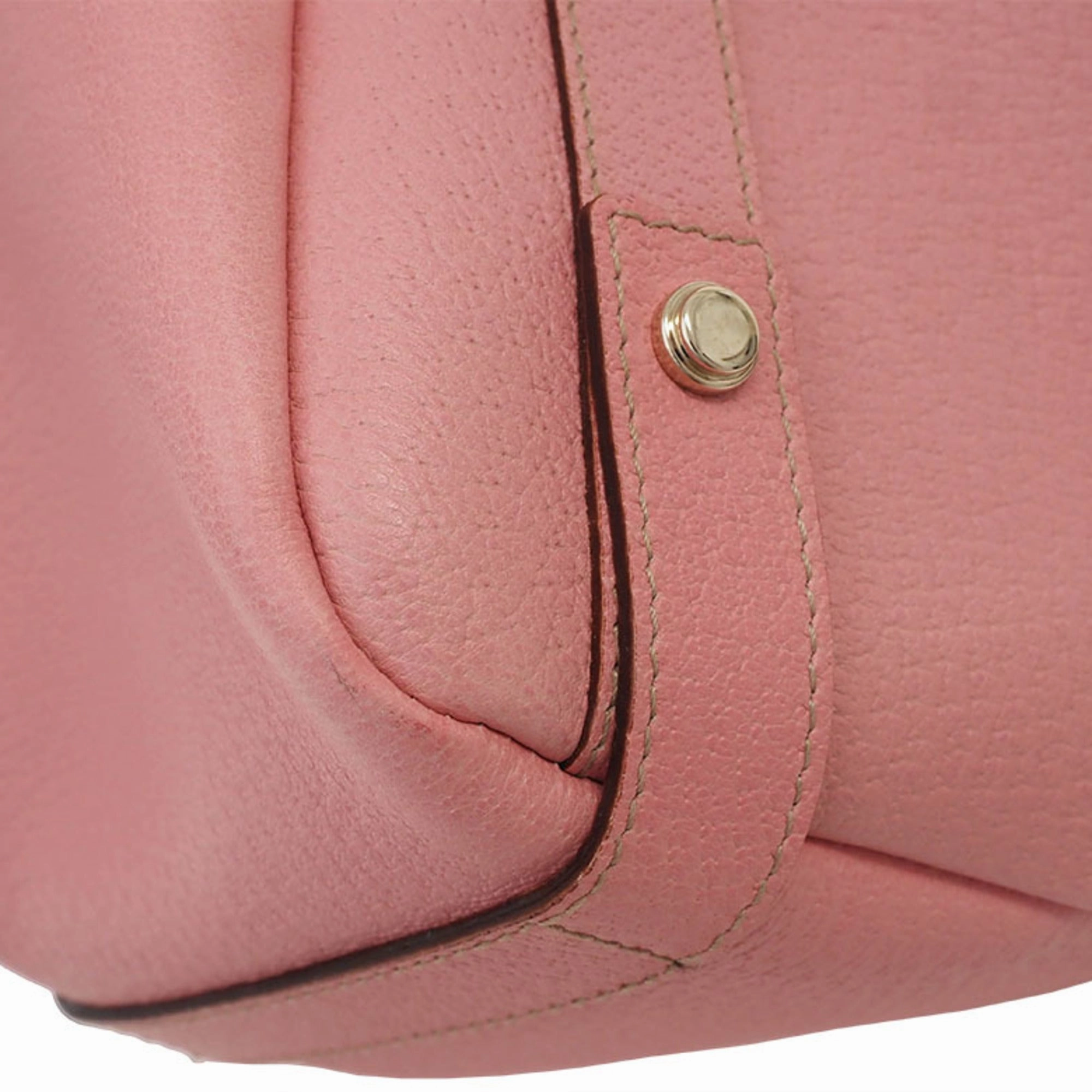 Gucci  Leather Handbag Shoulder Bag Tote Bag (Pre-Owned)