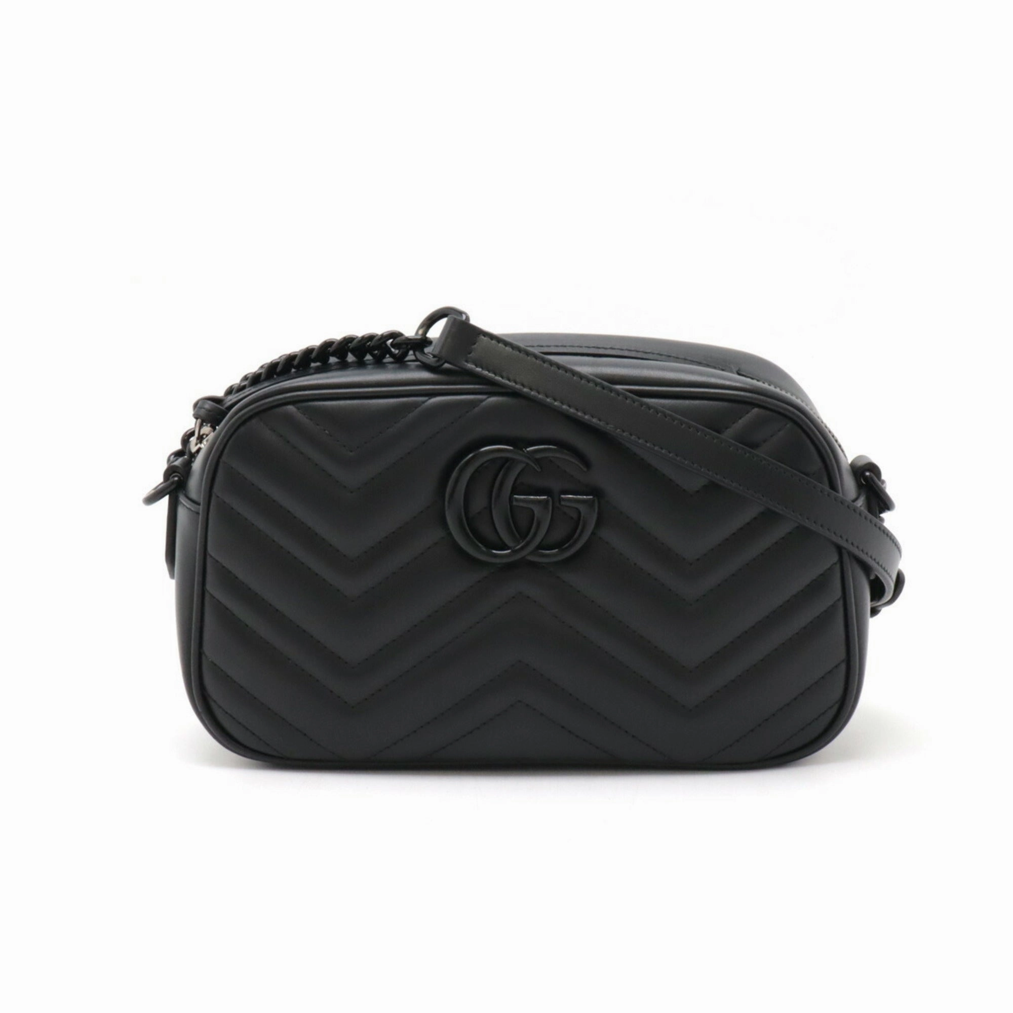 Gucci  Leather Pochette Shoulder Bag (Pre-Owned)