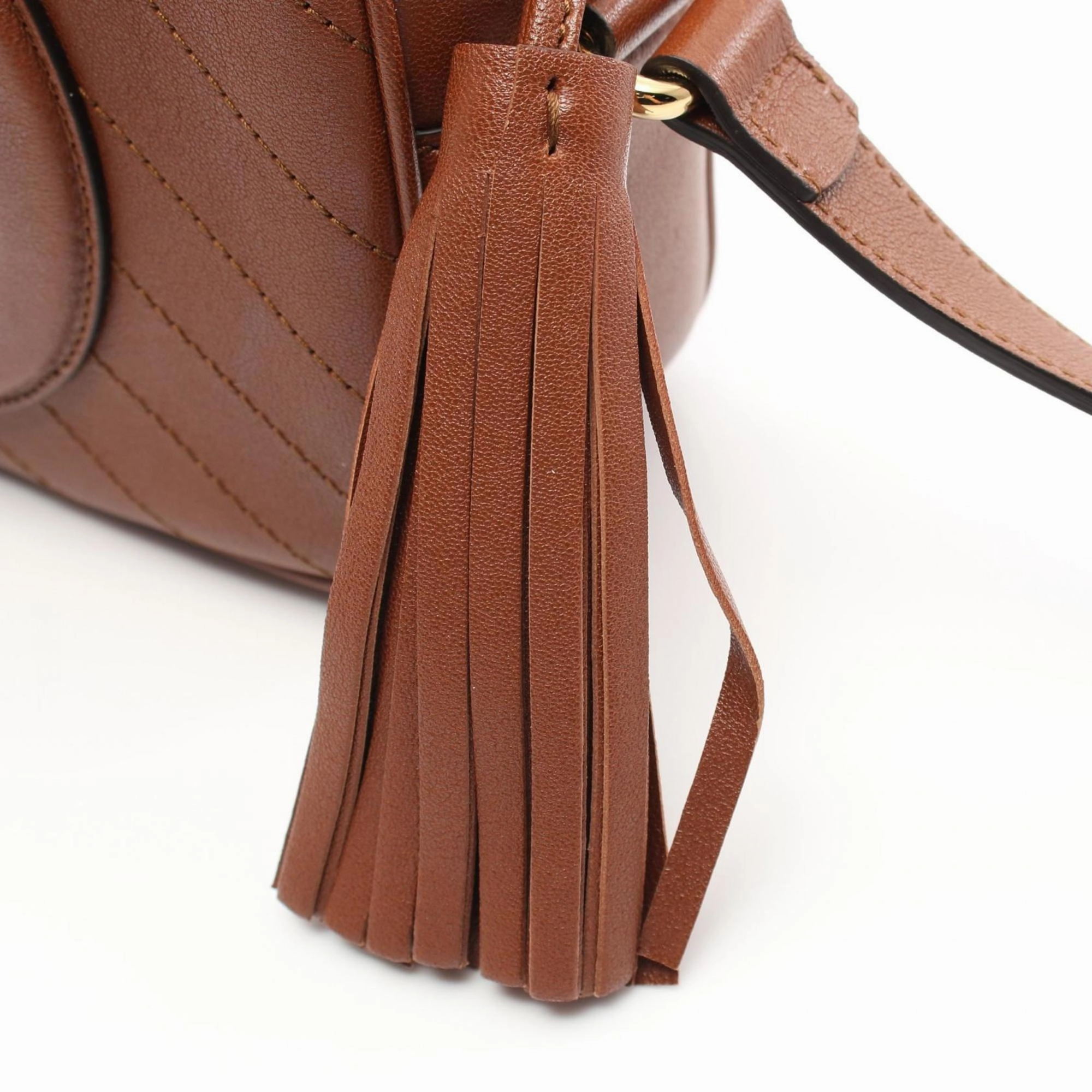 Gucci  Leather Shoulder Bag (Pre-Owned)