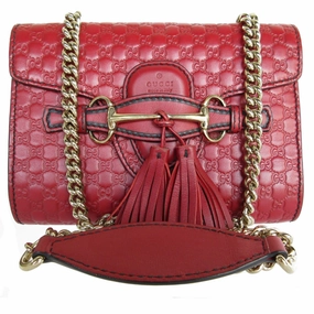 Gucci  Leather Shoulder Bag (Pre-Owned)
