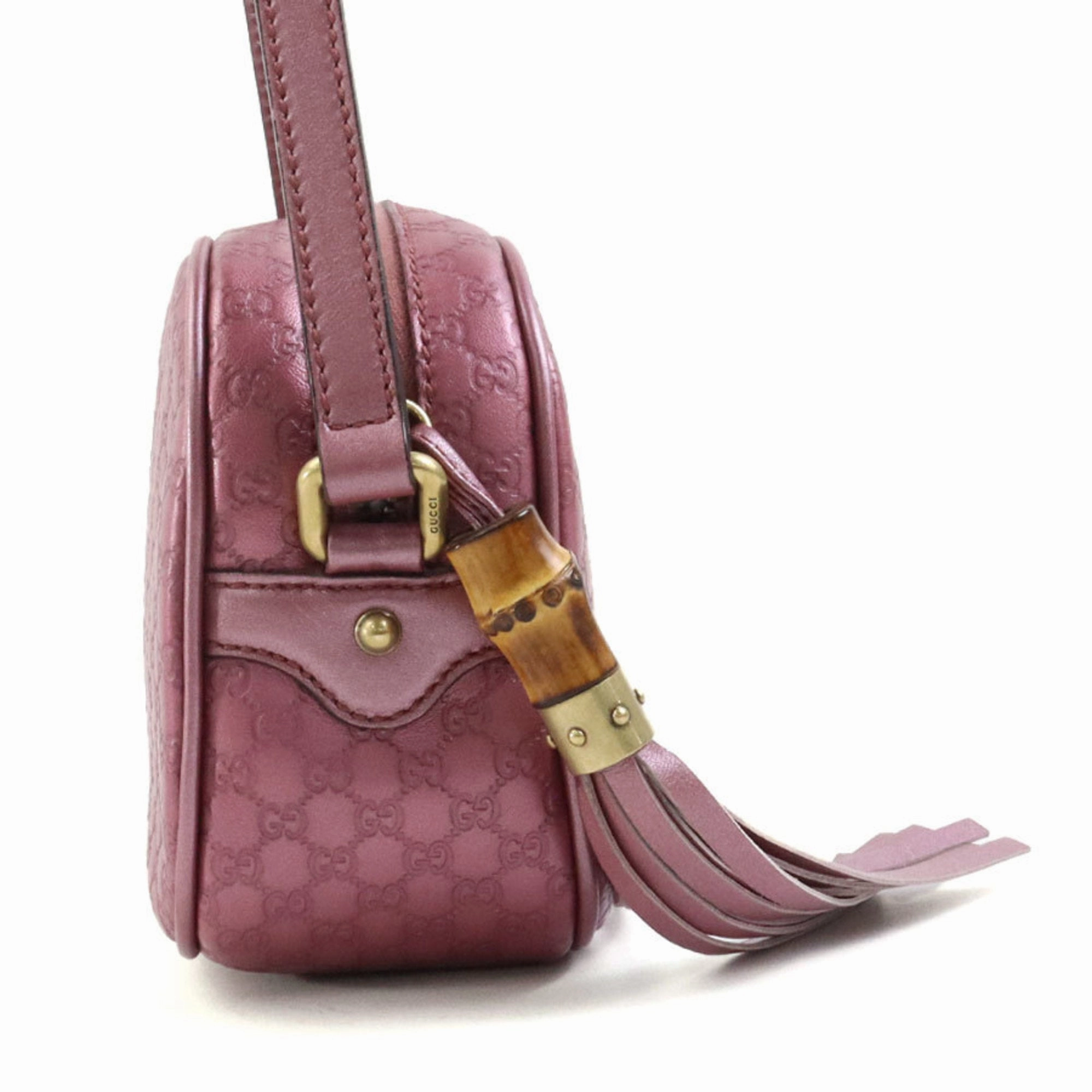 Gucci  Leather Shoulder Bag (Pre-Owned)