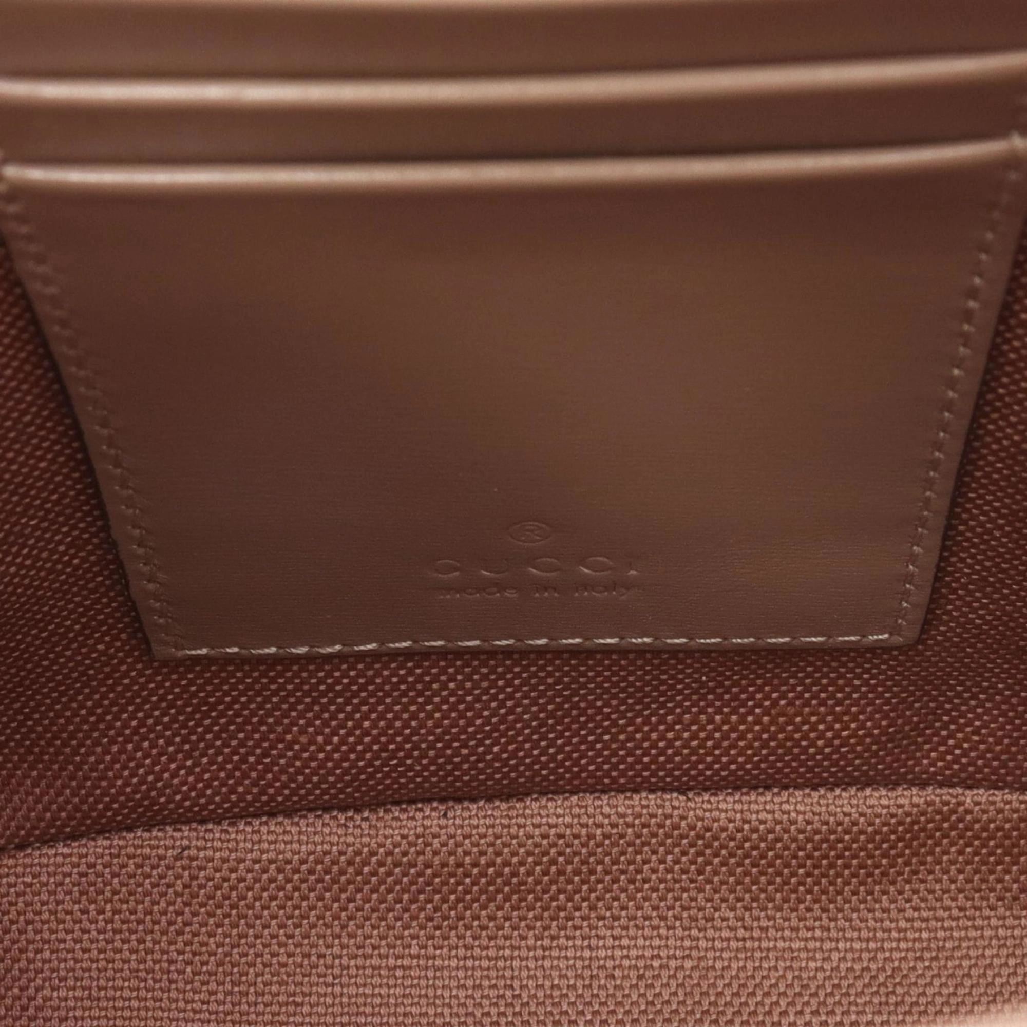 Gucci  Leather Shoulder Bag (Pre-Owned)