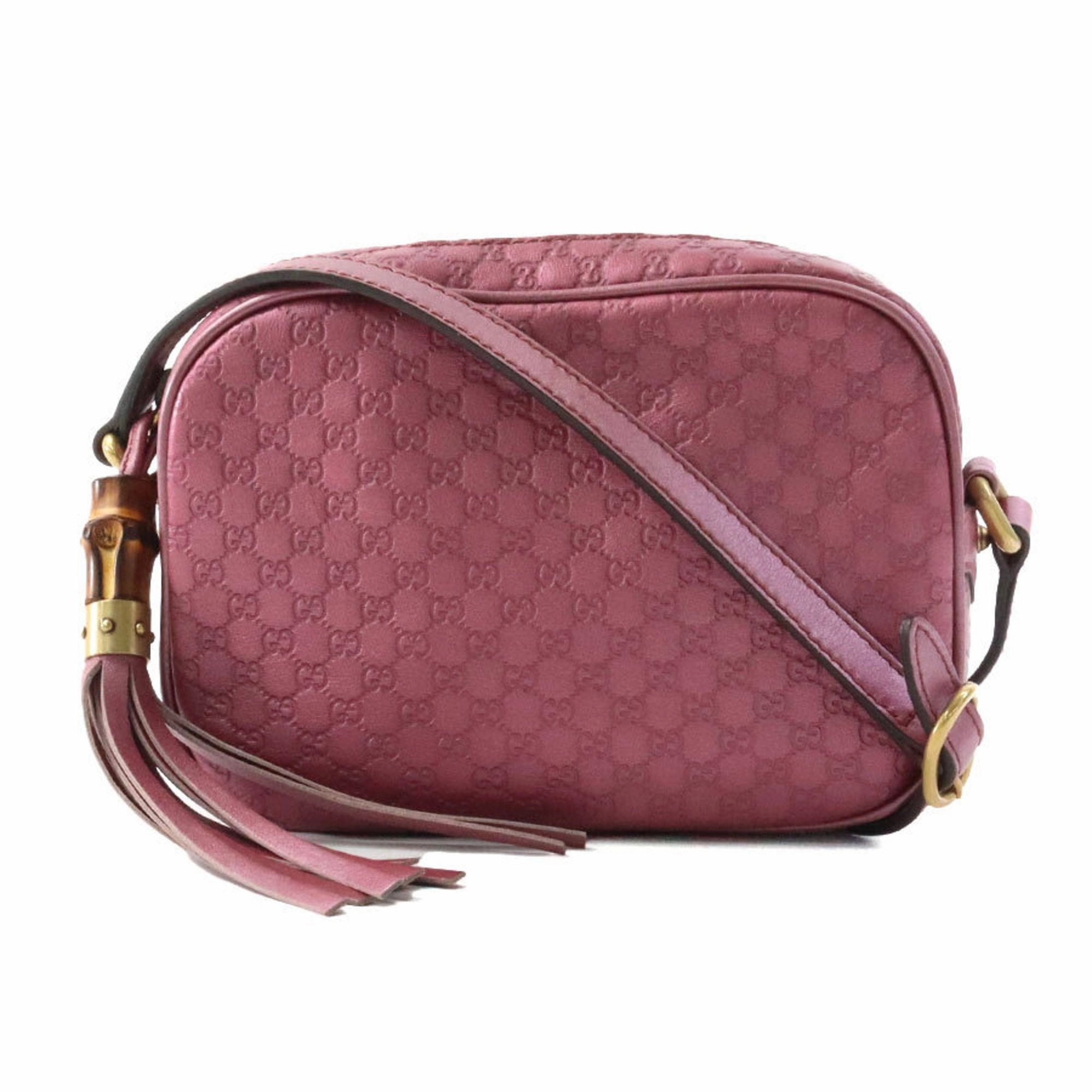 Gucci  Leather Shoulder Bag (Pre-Owned)