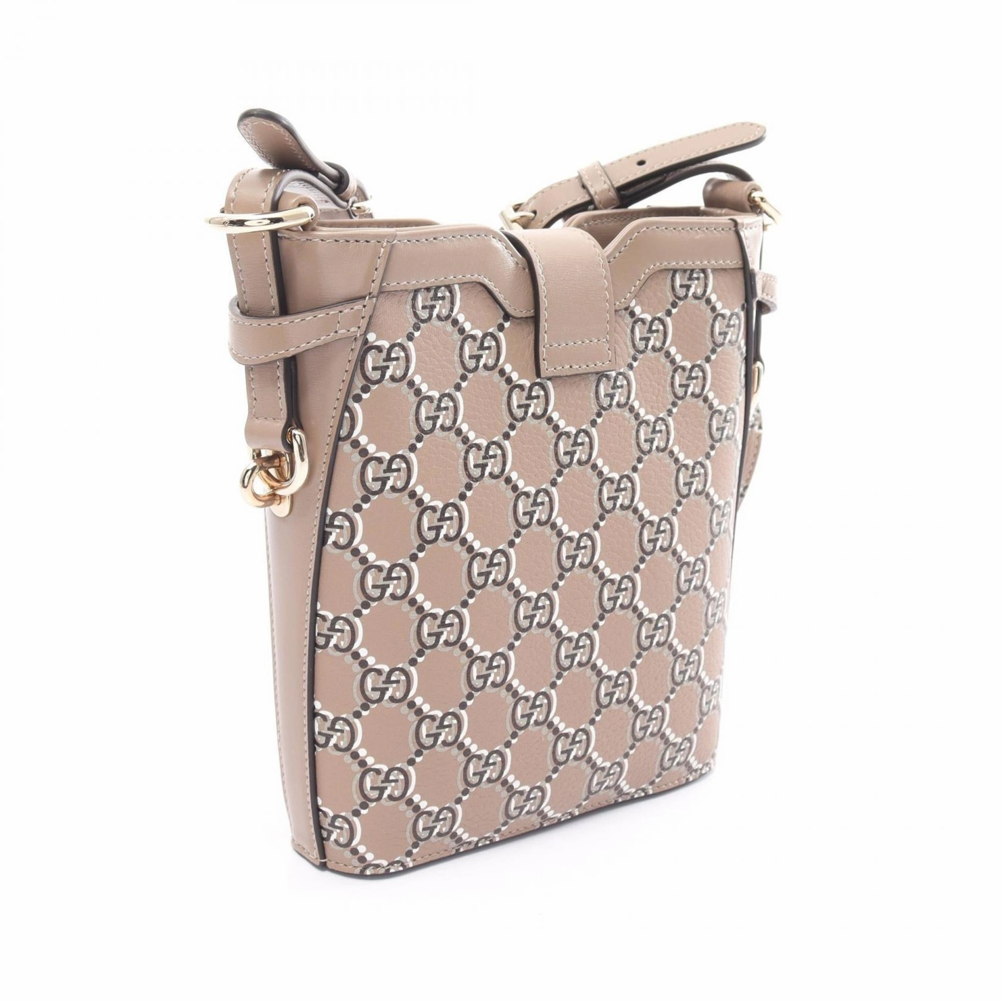 Gucci  Leather Shoulder Bag (Pre-Owned)