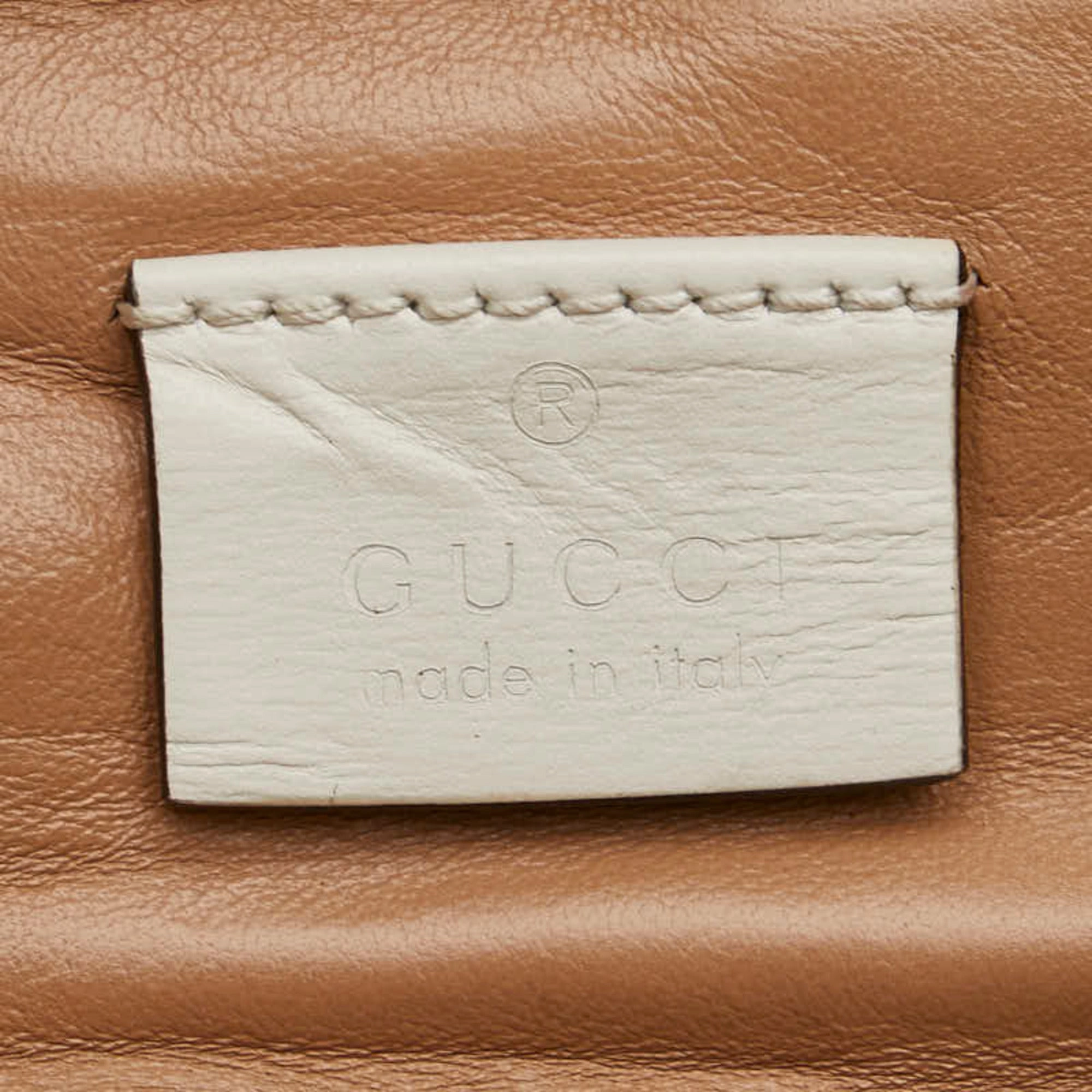 Gucci  Leather Shoulder Bag (Pre-Owned)