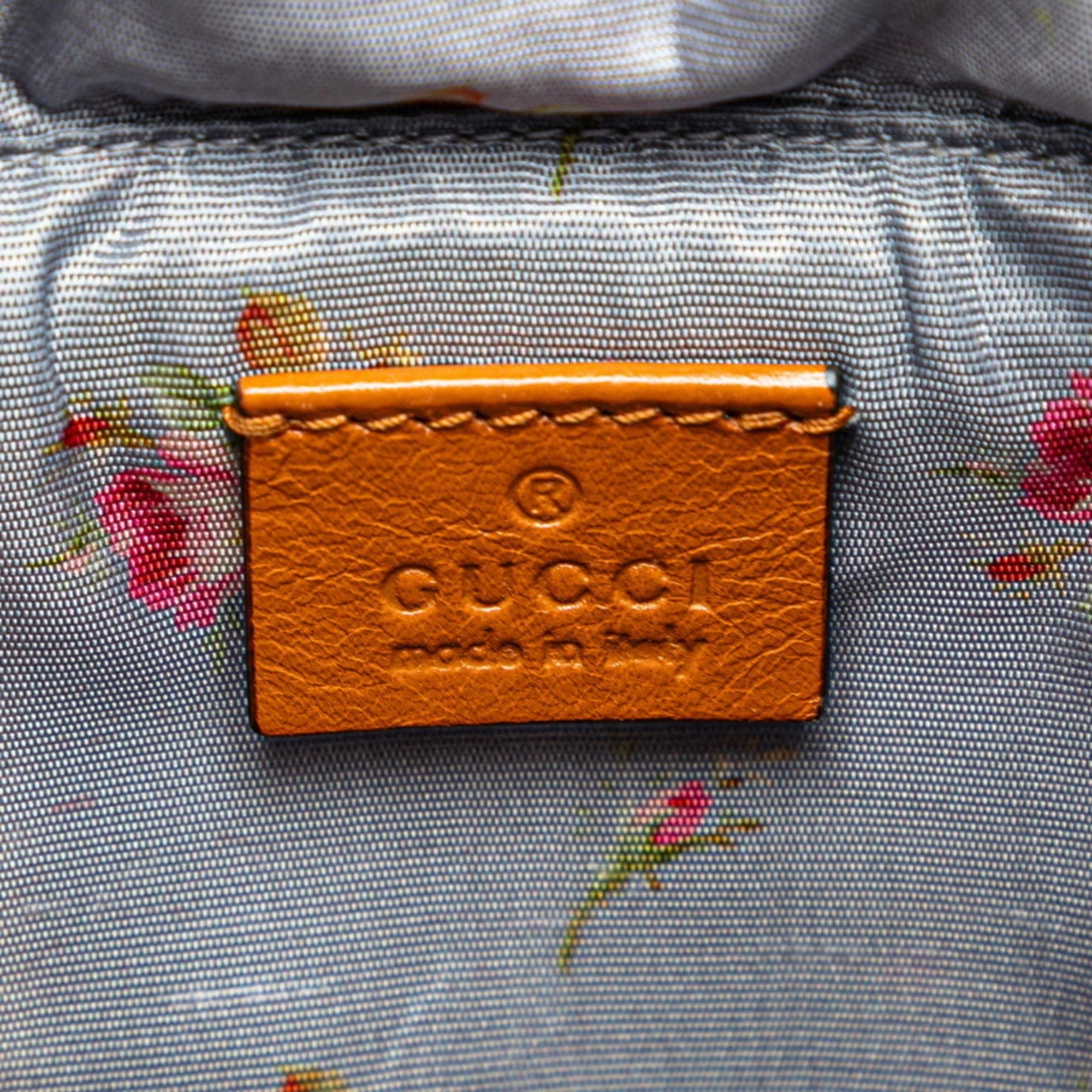 Gucci  Leather Shoulder Bag (Pre-Owned)