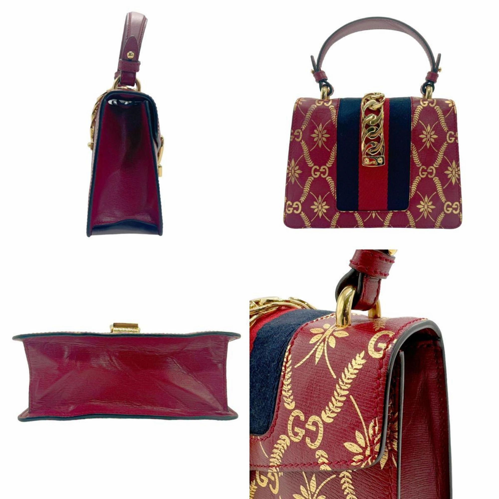 Gucci  Leather Shoulder Bag (Pre-Owned)