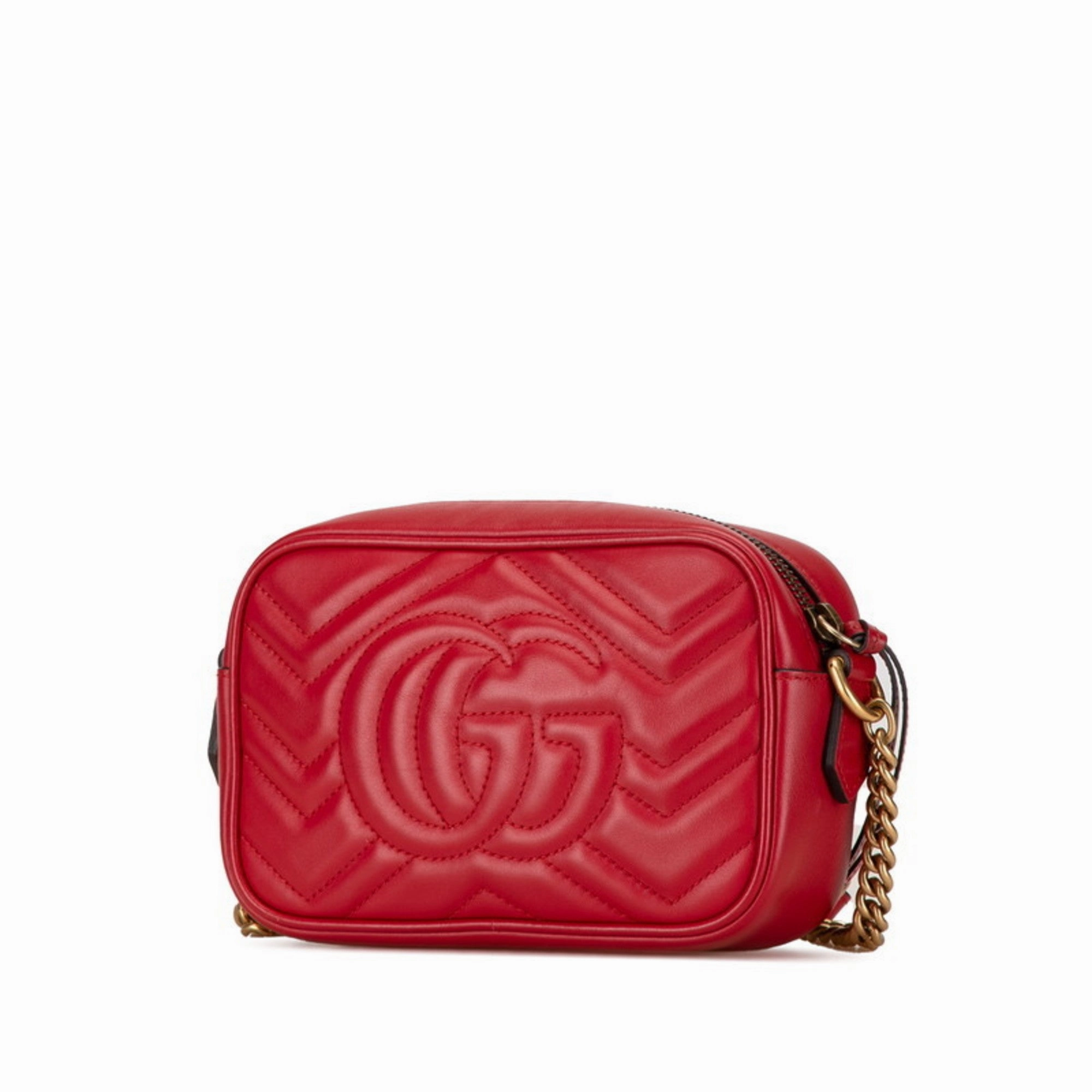 Gucci  Leather Shoulder Bag (Pre-Owned)