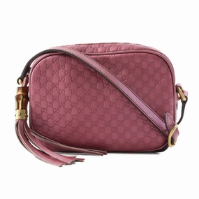 Gucci  Leather Shoulder Bag (Pre-Owned)