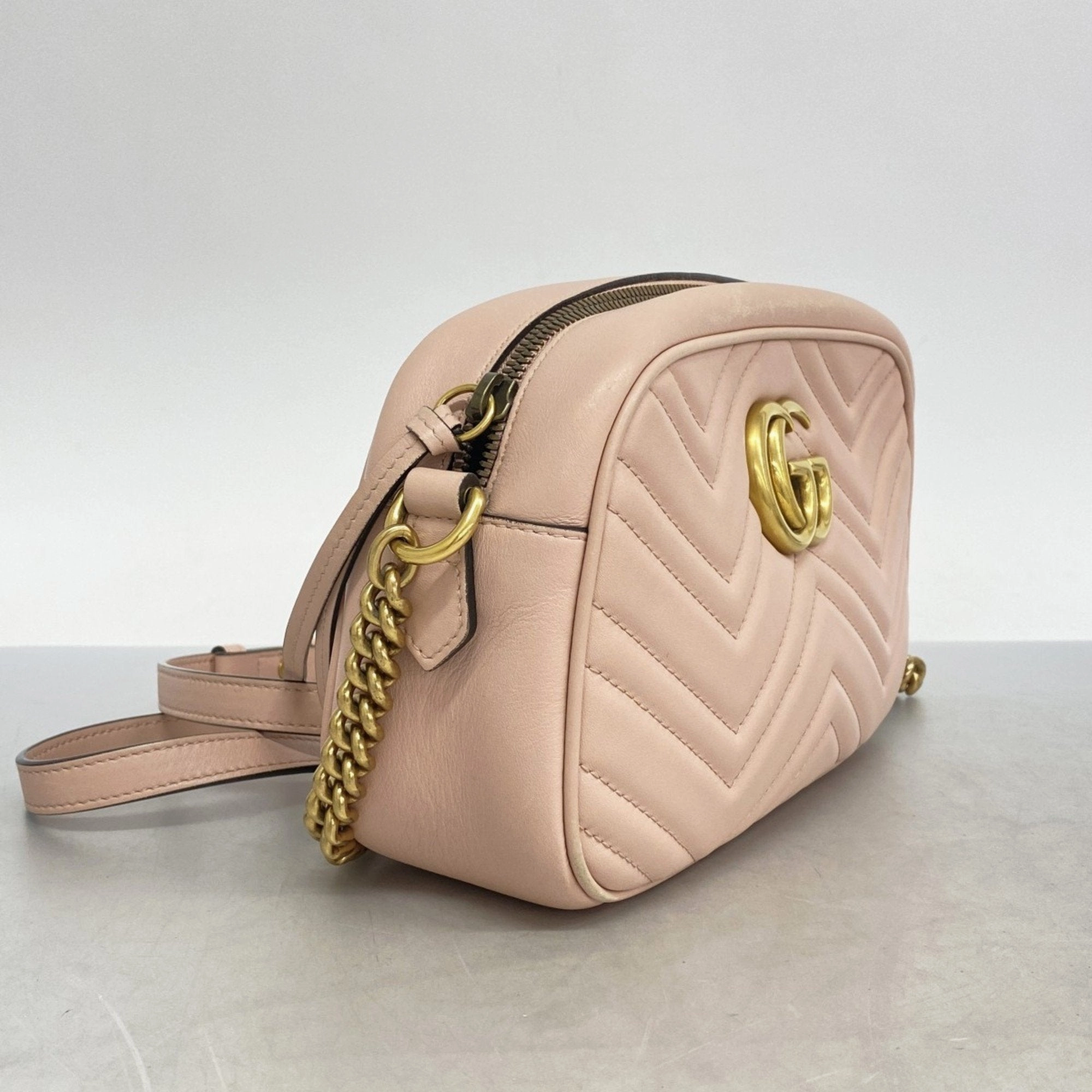 Gucci  Leather Shoulder Bag (Pre-Owned)