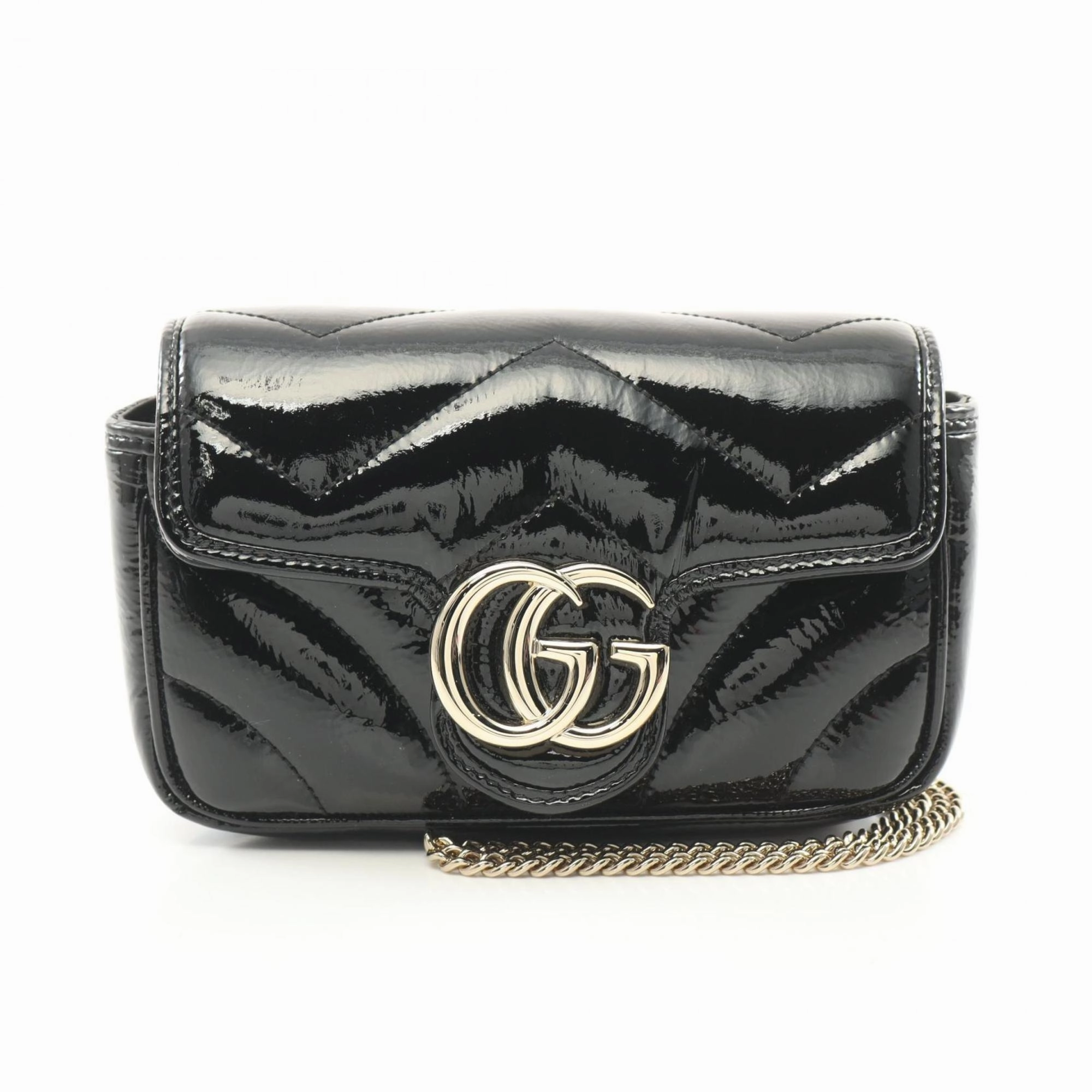 Gucci  Leather Shoulder Bag (Pre-Owned)