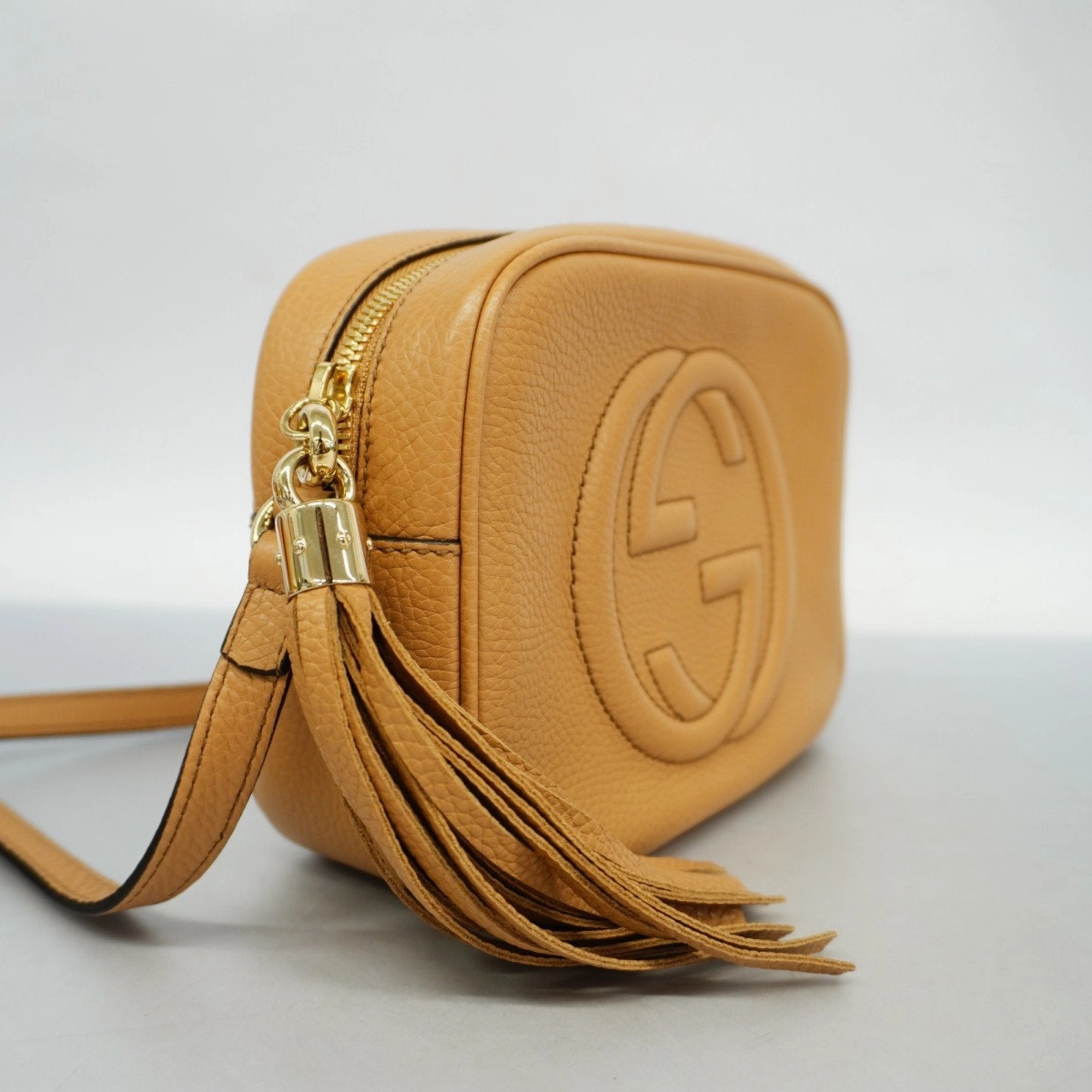 Gucci  Leather Shoulder Bag (Pre-Owned)