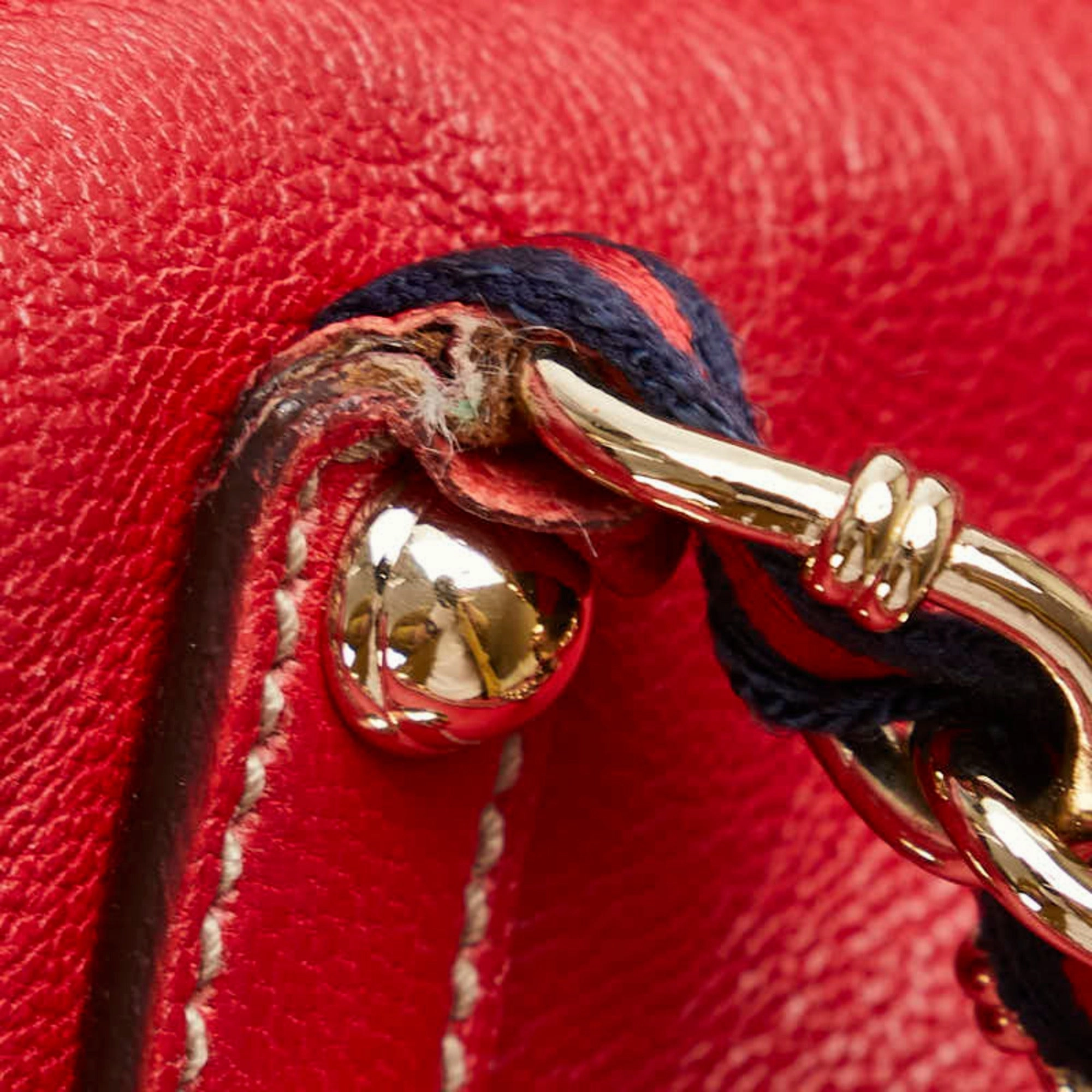 Gucci  Leather Shoulder Bag (Pre-Owned)