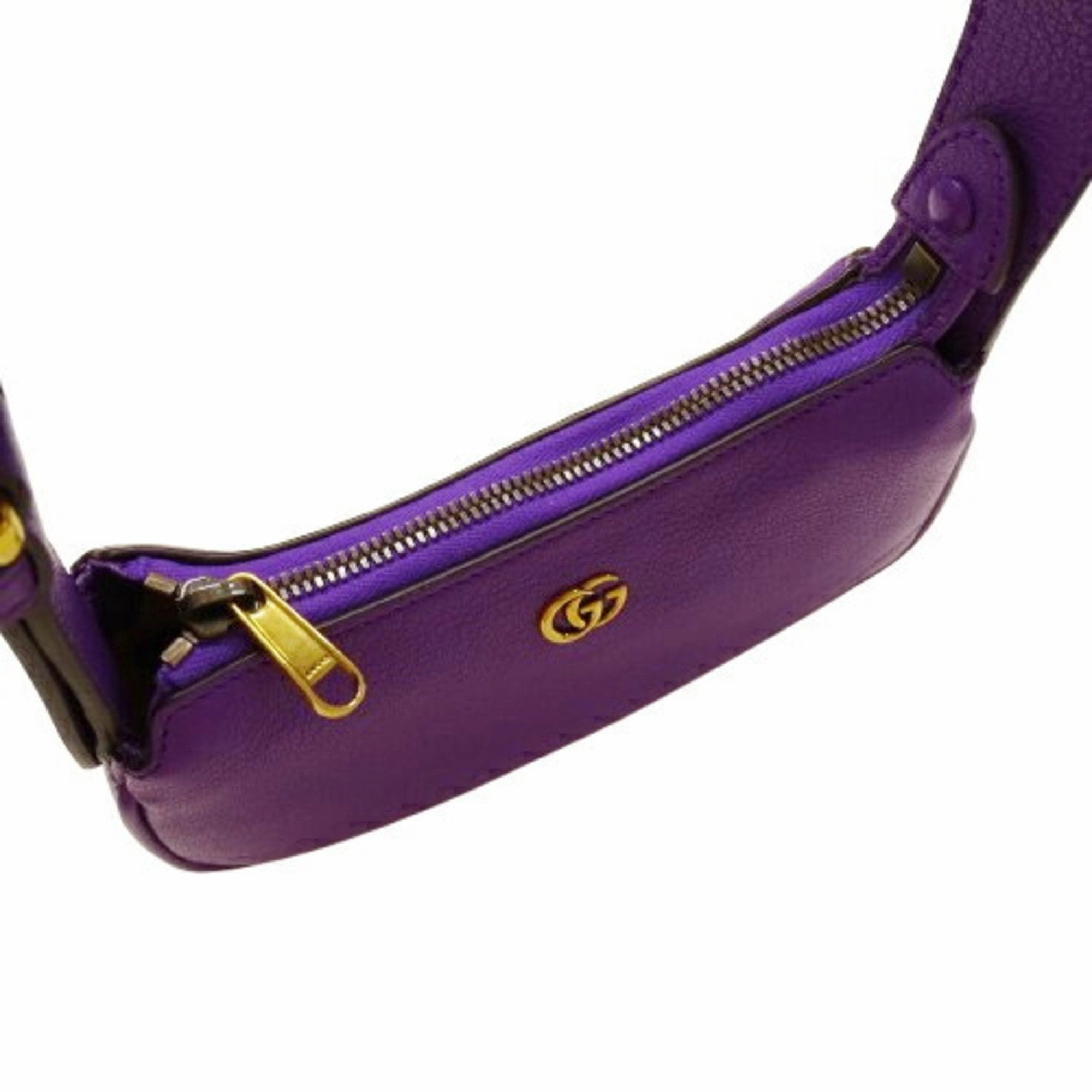 Gucci  Leather Shoulder Bag (Pre-Owned)