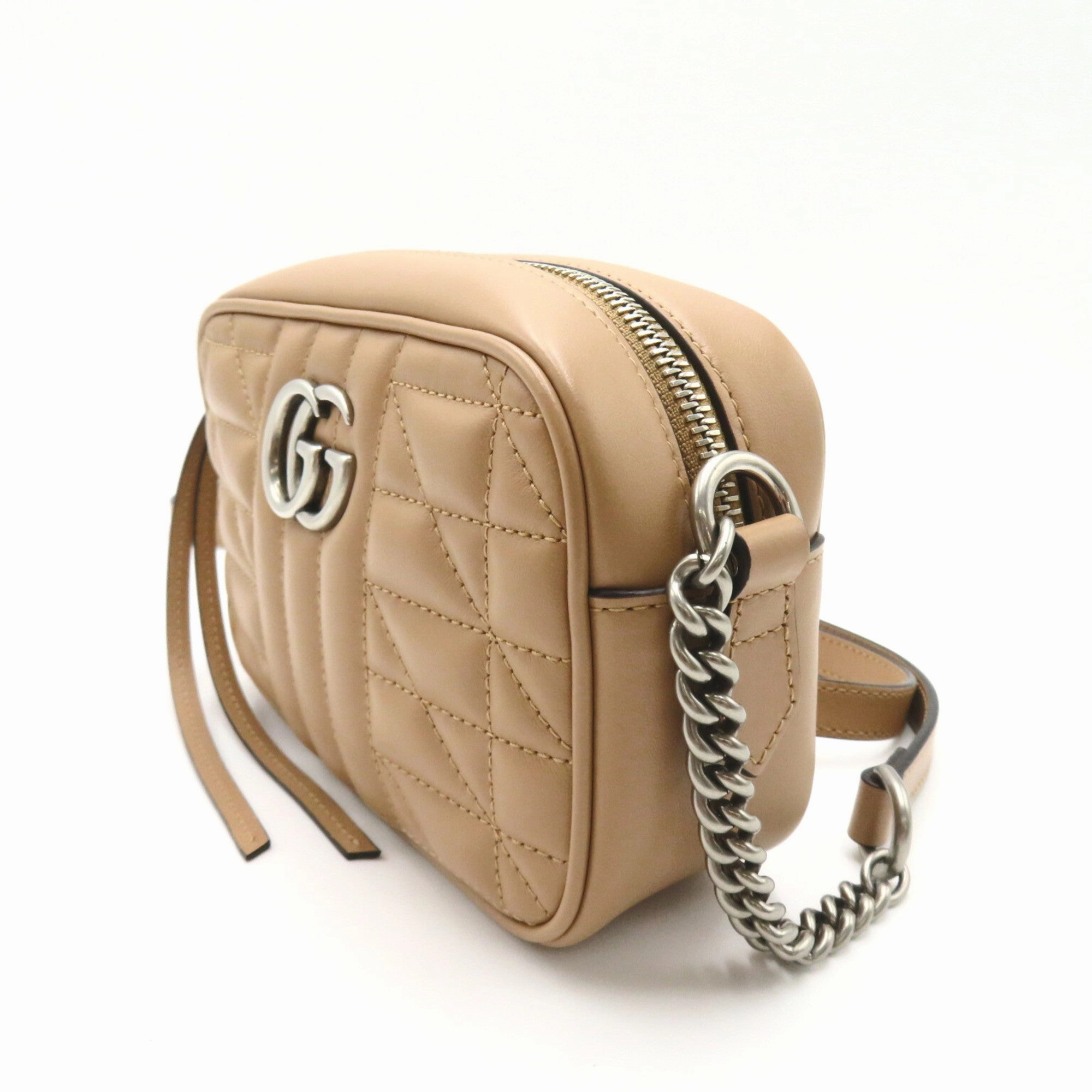Gucci  Leather Shoulder Bag (Pre-Owned)
