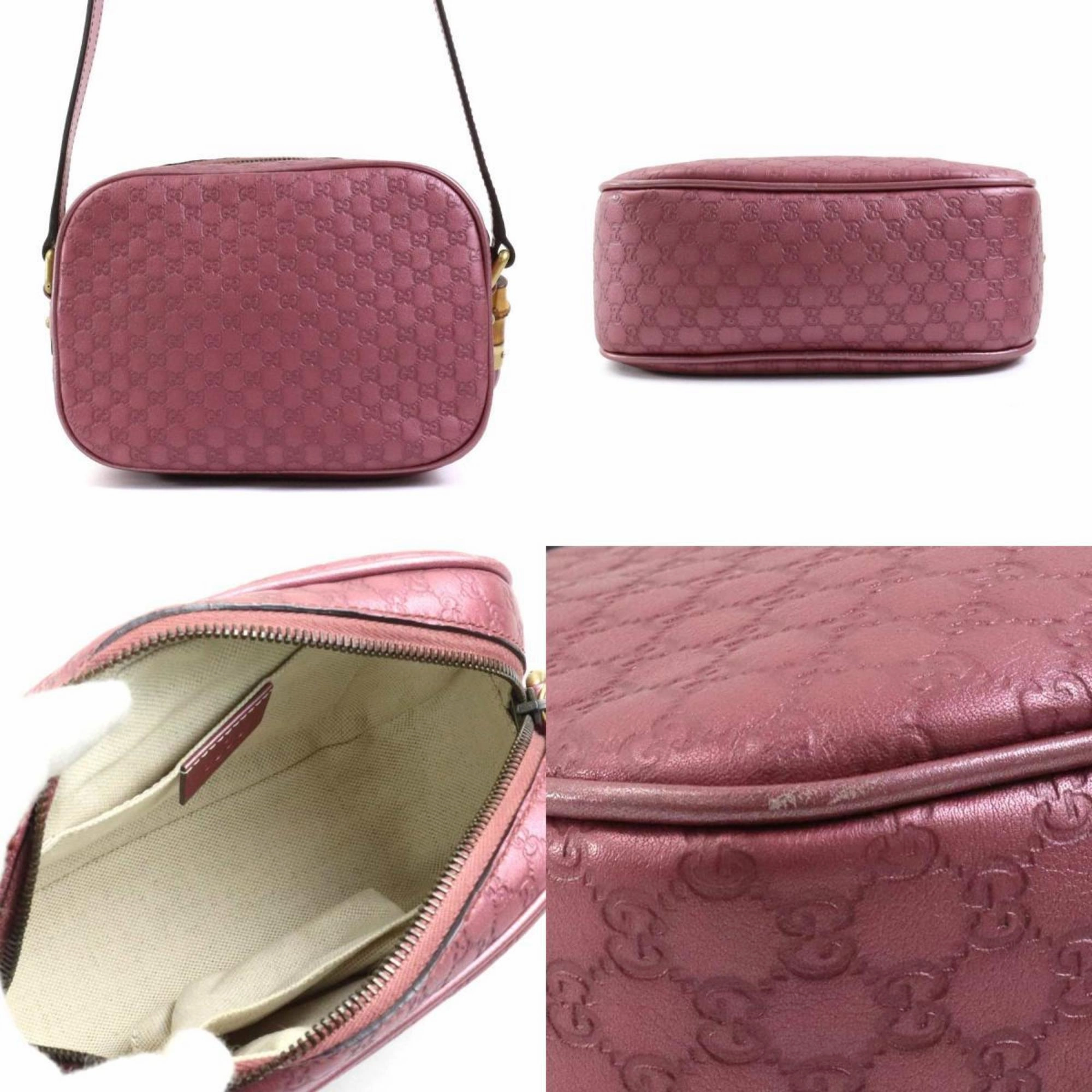 Gucci  Leather Shoulder Bag (Pre-Owned)