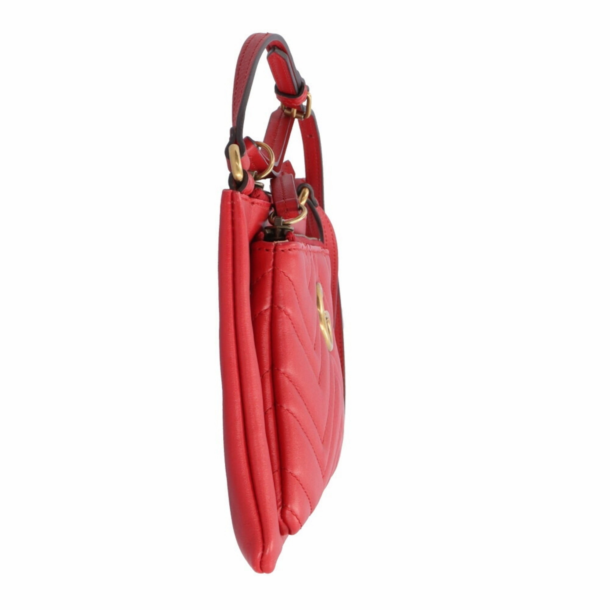 Gucci  Leather Shoulder Bag (Pre-Owned)