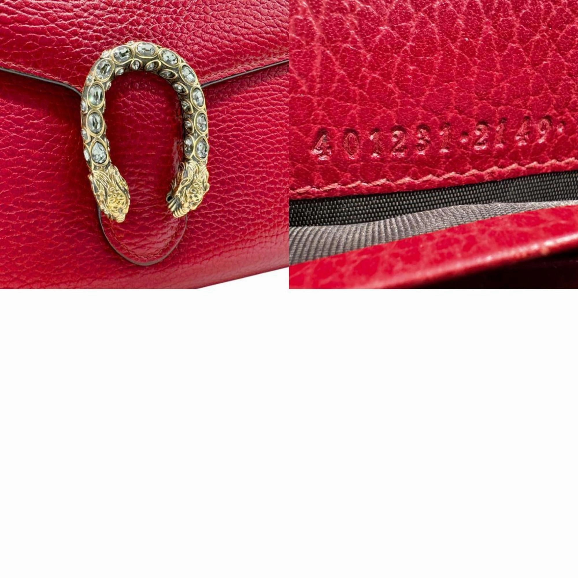Gucci  Leather Shoulder Bag (Pre-Owned)