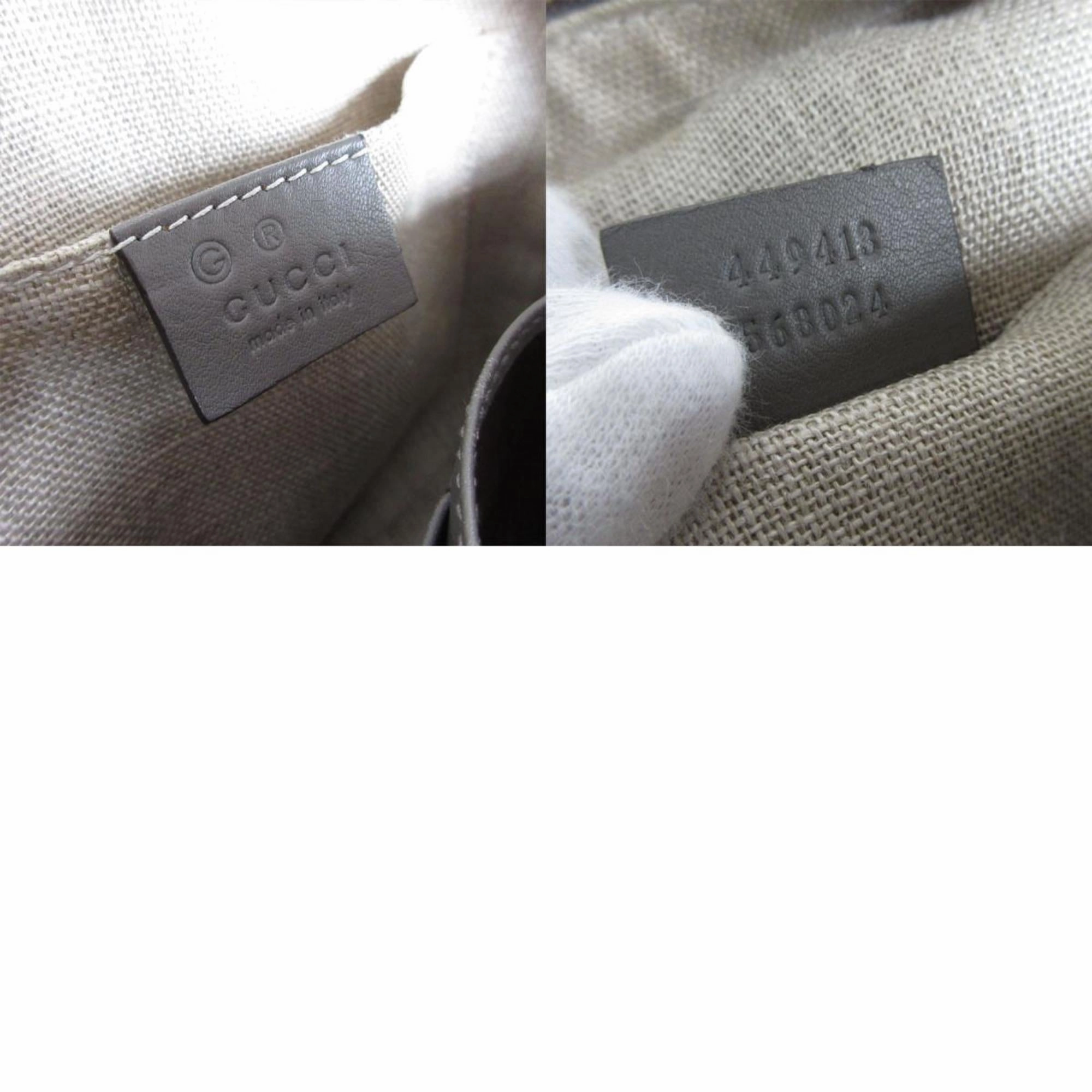 Gucci  Leather Shoulder Bag (Pre-Owned)