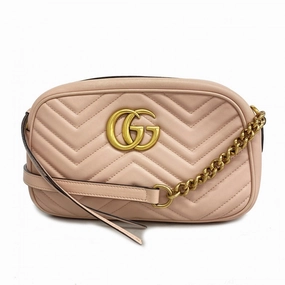 Gucci  Leather Shoulder Bag (Pre-Owned)