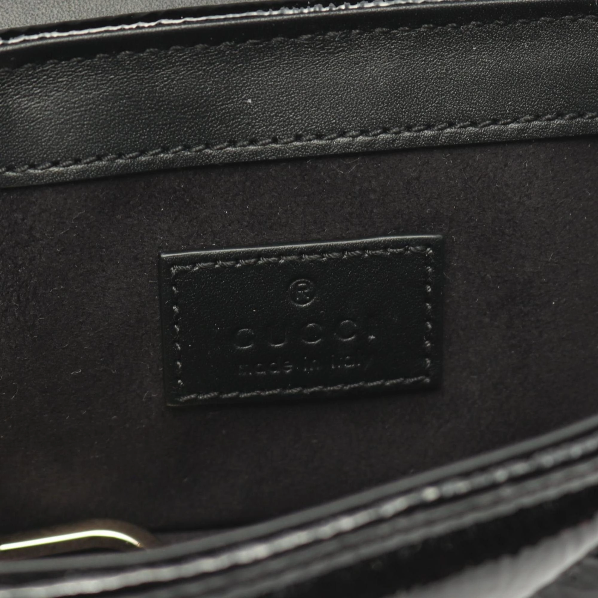 Gucci  Leather Shoulder Bag (Pre-Owned)